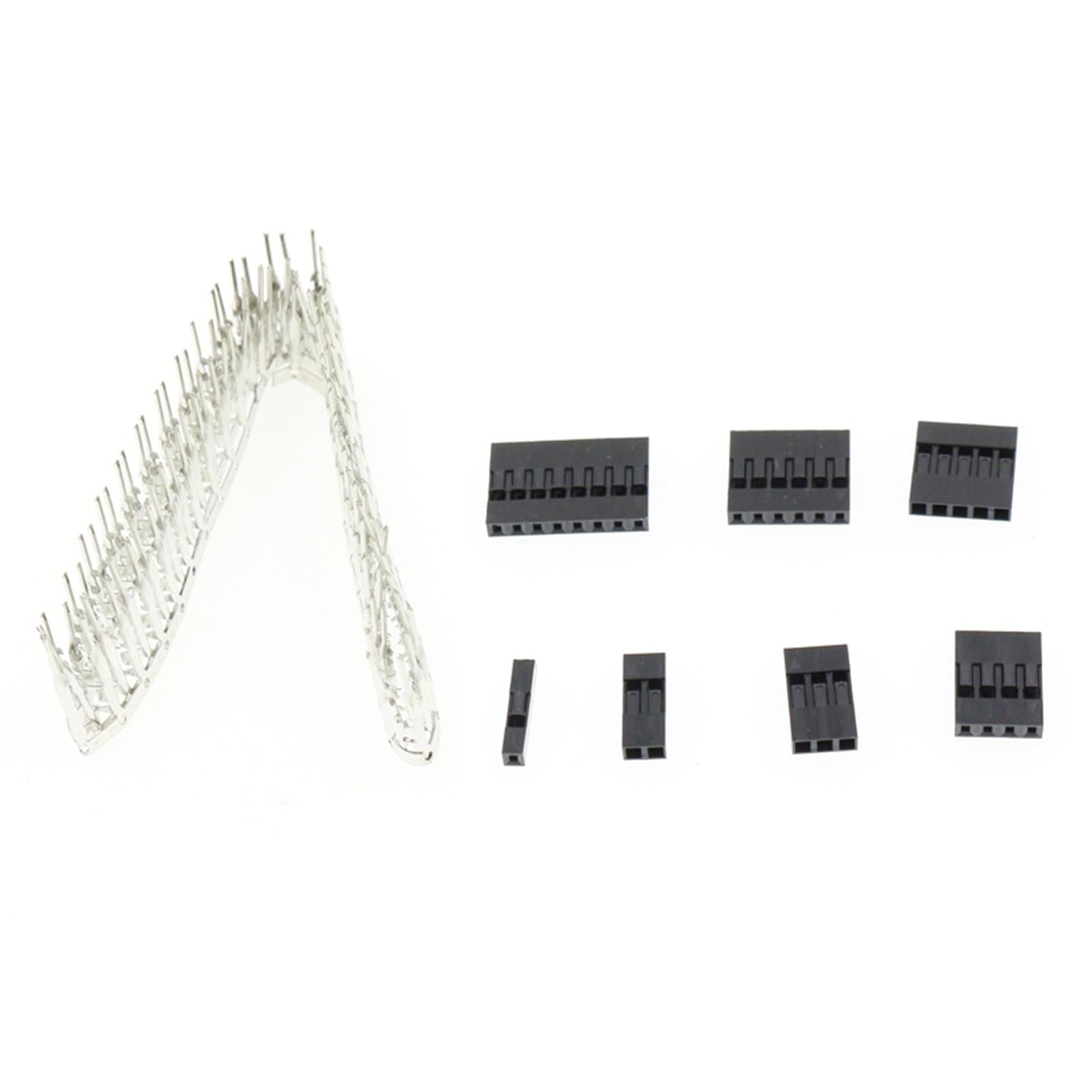 310pcs 1 2 3 4 5 6 8P Housing Female/Male Crimps 2.54mm Pitch Connector Pins