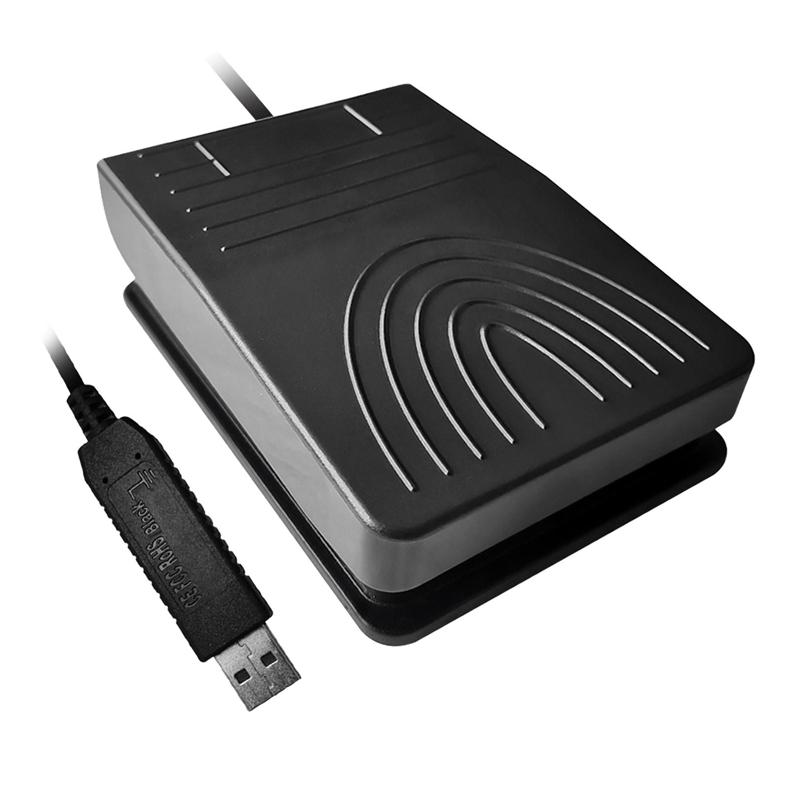 220V USB Foot Pedal Switch Computer Mouse Optical Switch Control Footpedal