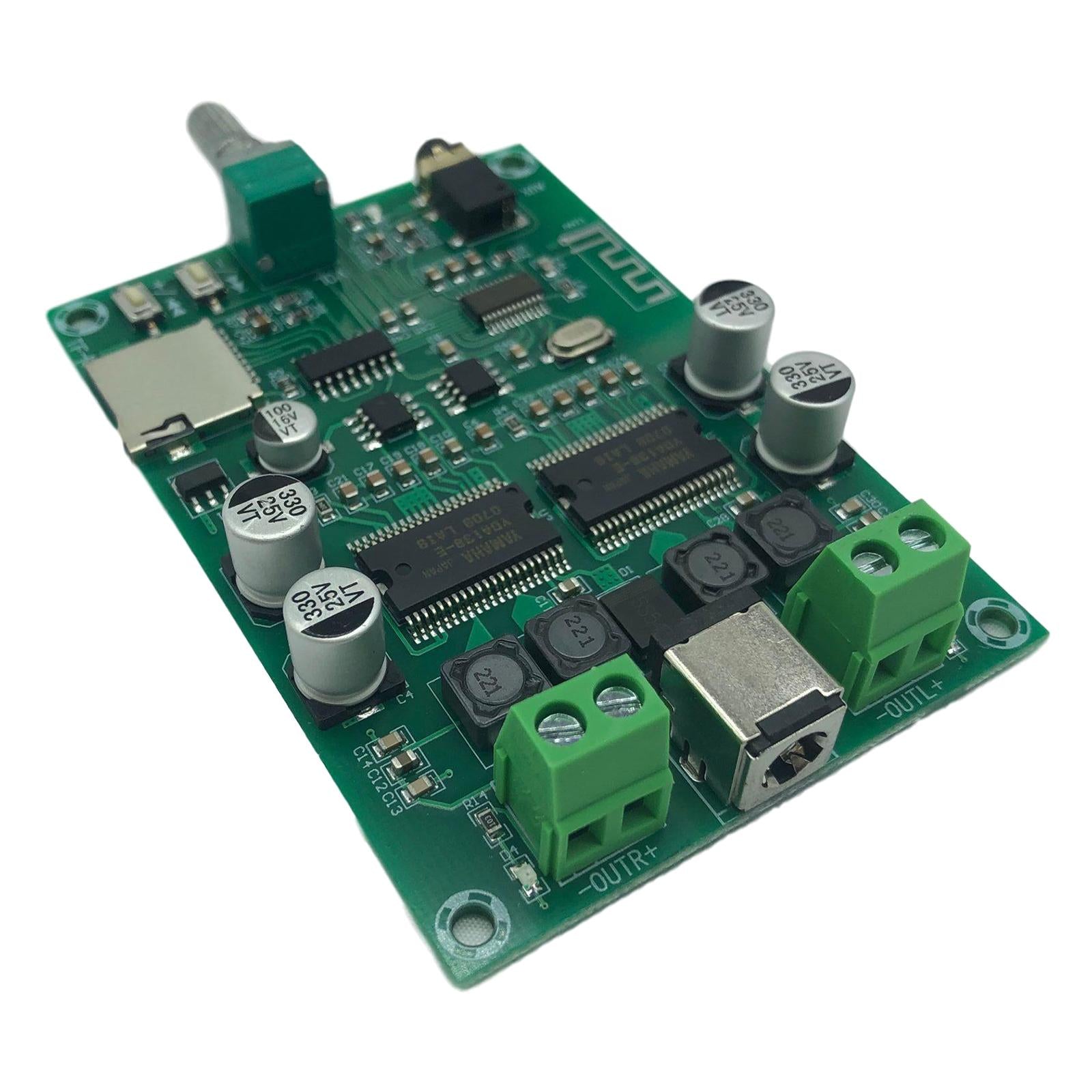 Two-Channel Stereo High Power Digital Amplifier Board Bluetooth 5.0 80mA