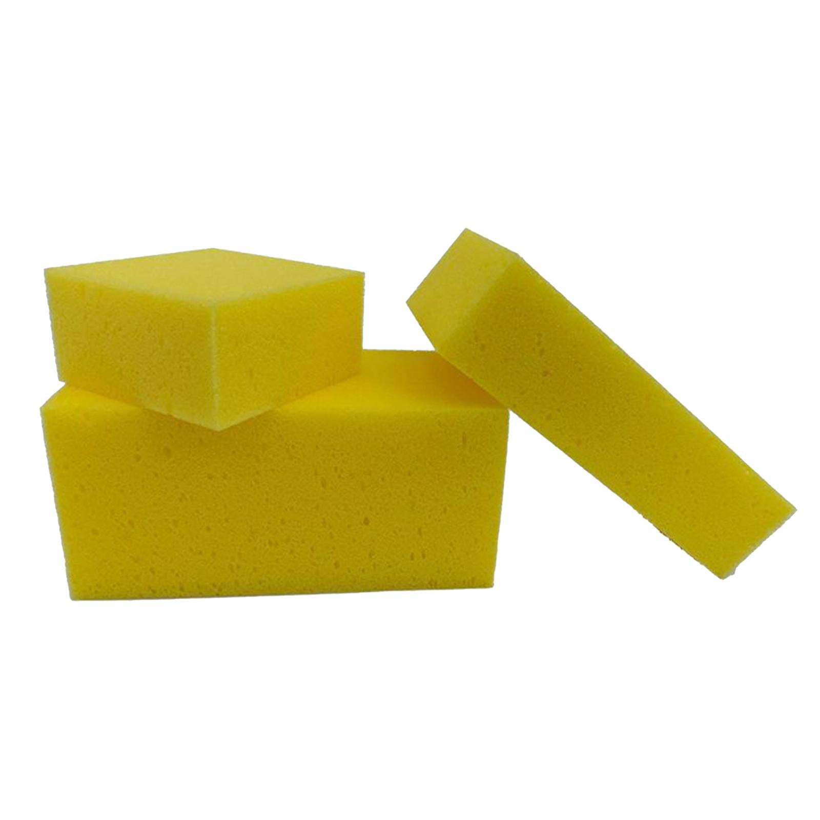 Auto Car Foam Sponges Block Cellulose Sponge Multi-uses for Glass Dish Cup 15x10x9cm