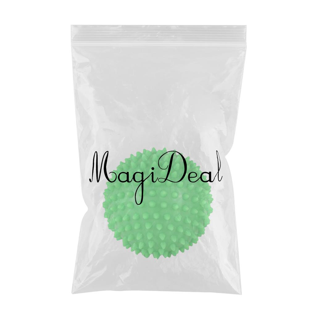 Feet Spiky Massage Ball for Back Body Trigger Point Muscle Relaxation 9cm green