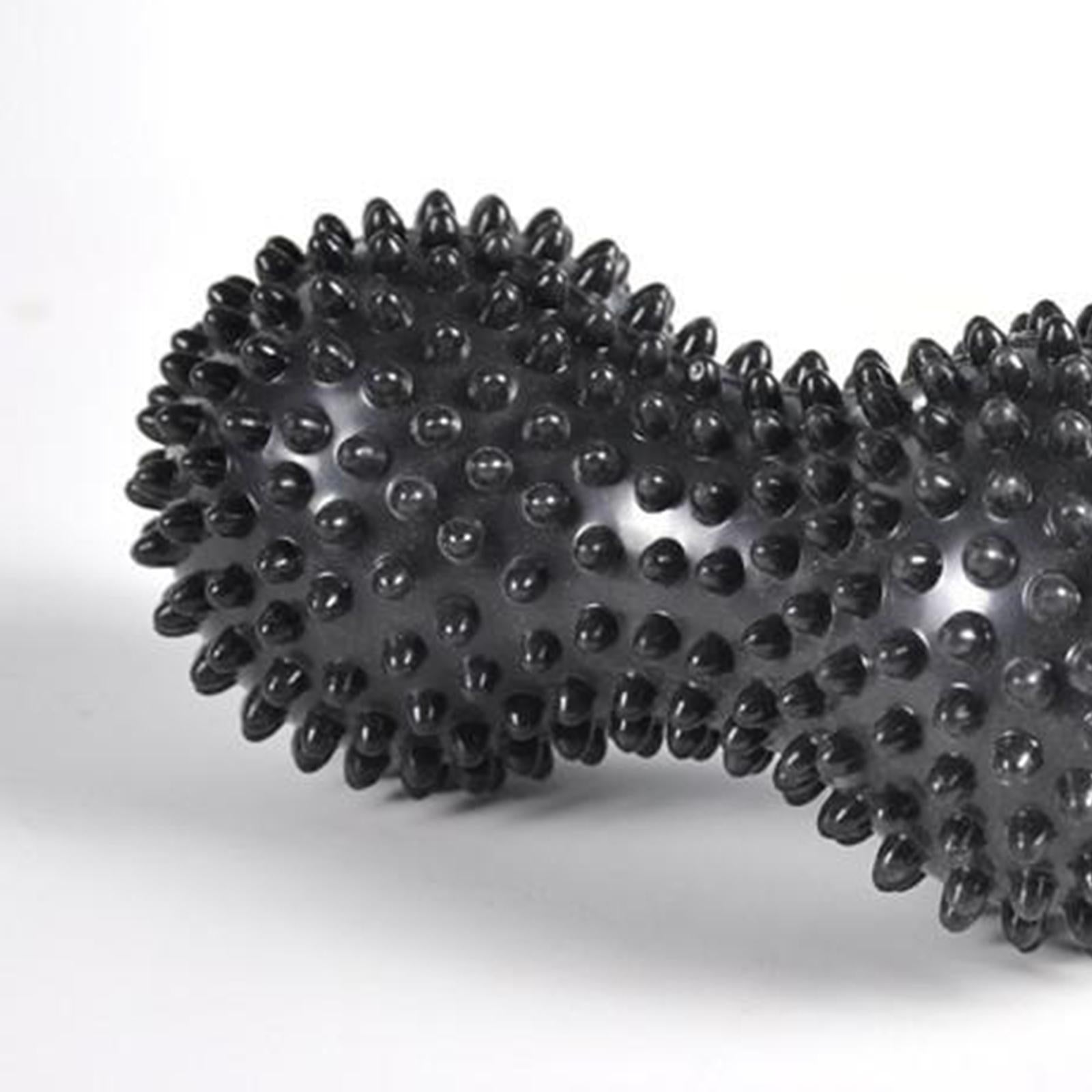Peanut Roller Massage Ball for Muscle Deep Tissue Myofascial Release Black
