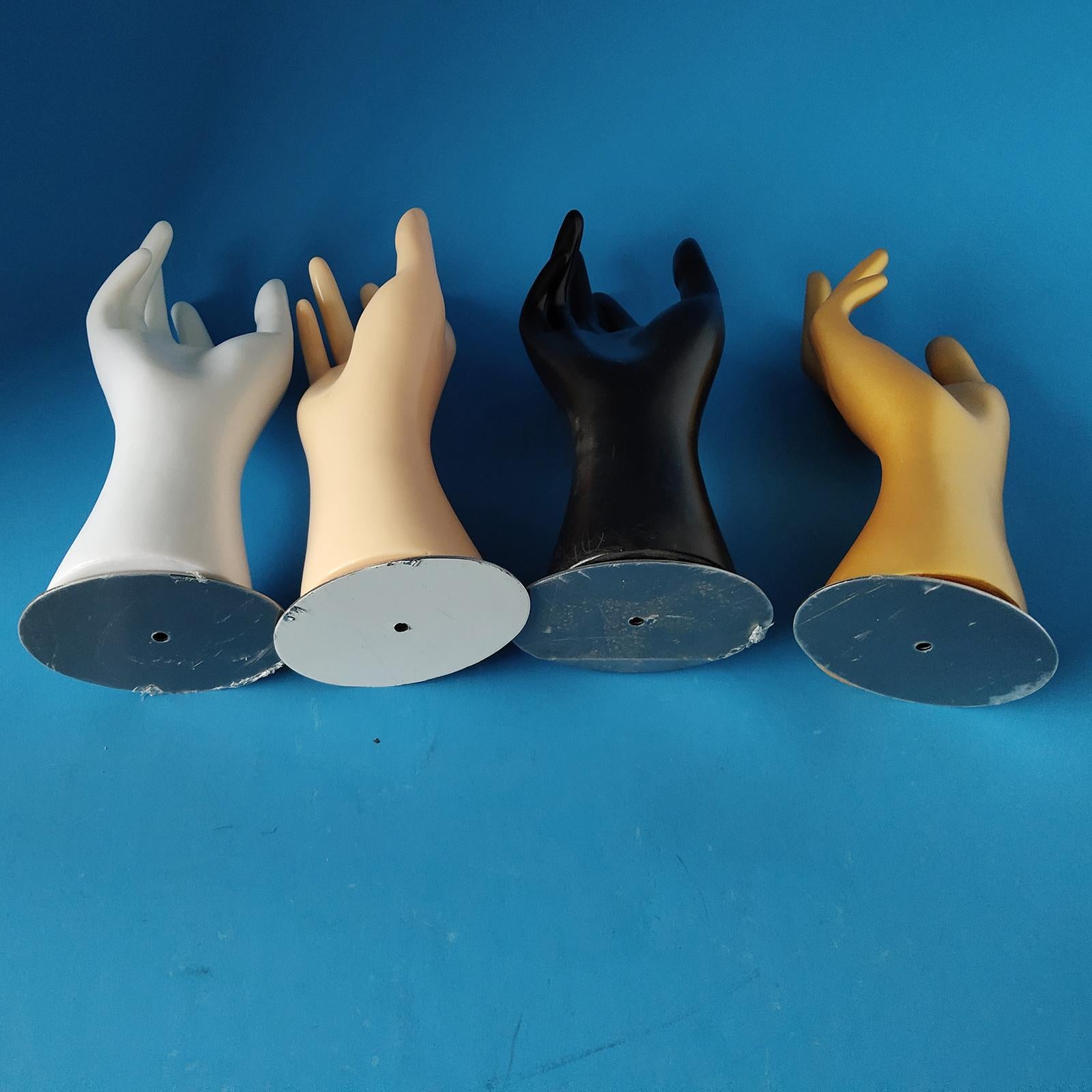 MANNEQUIN HAND Model JEWELLERY RING BRACELET DISPLAY STAND Golden