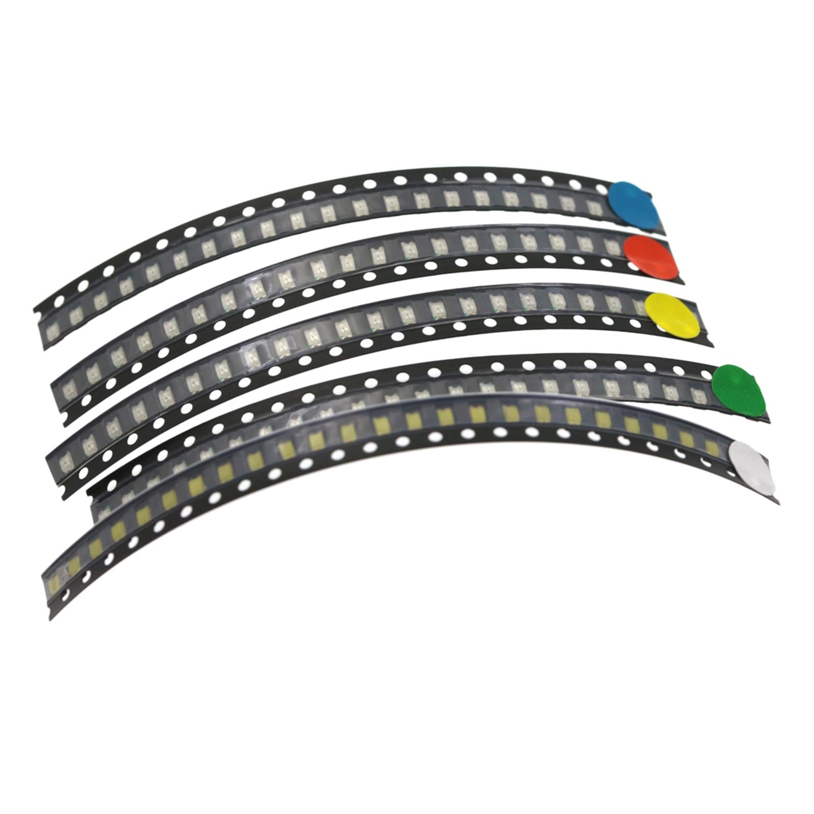 100x SMD LED Diode Lights Electronics Components Light Emitting Diodes 1206