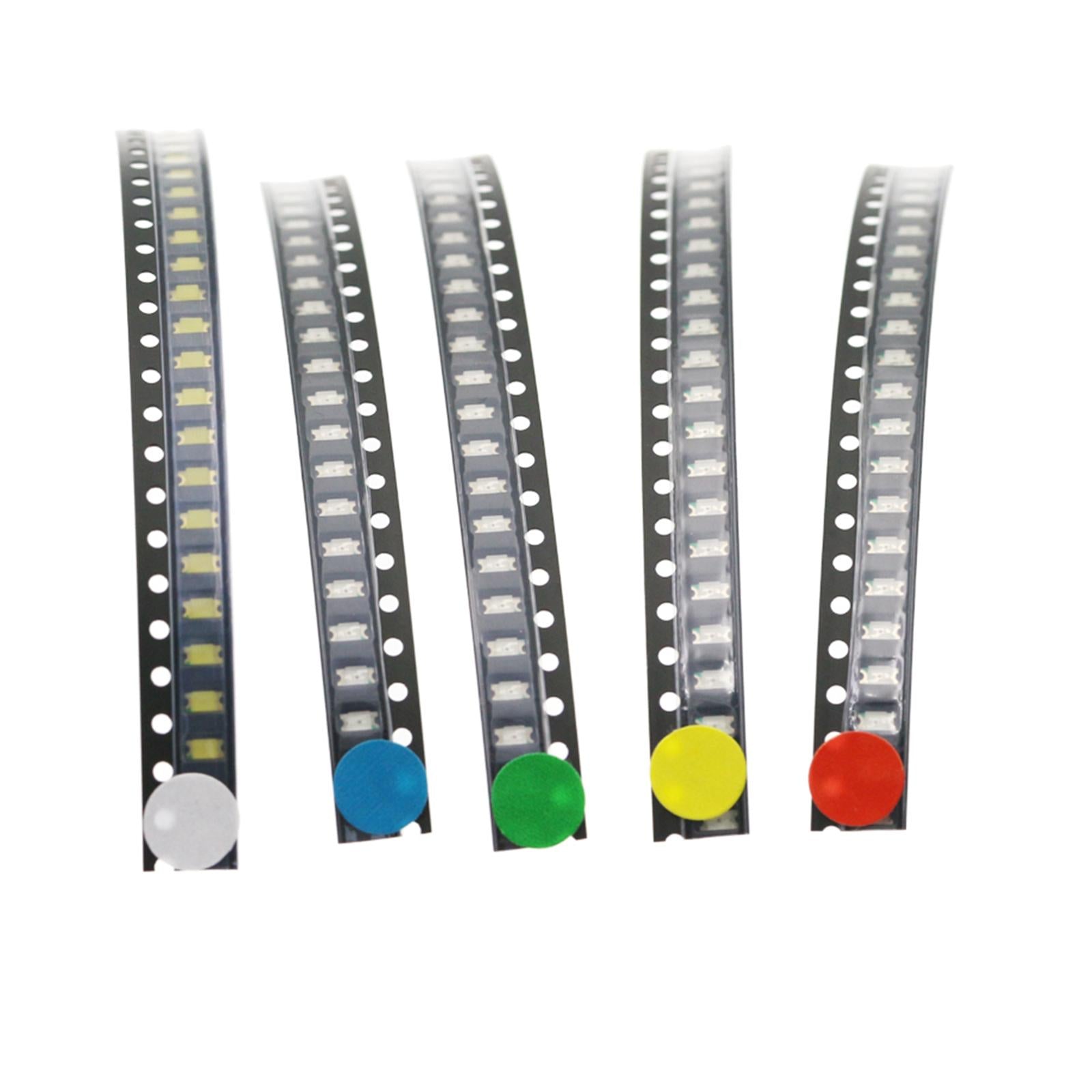 100x SMD LED Diode Lights Electronics Components Light Emitting Diodes 1206