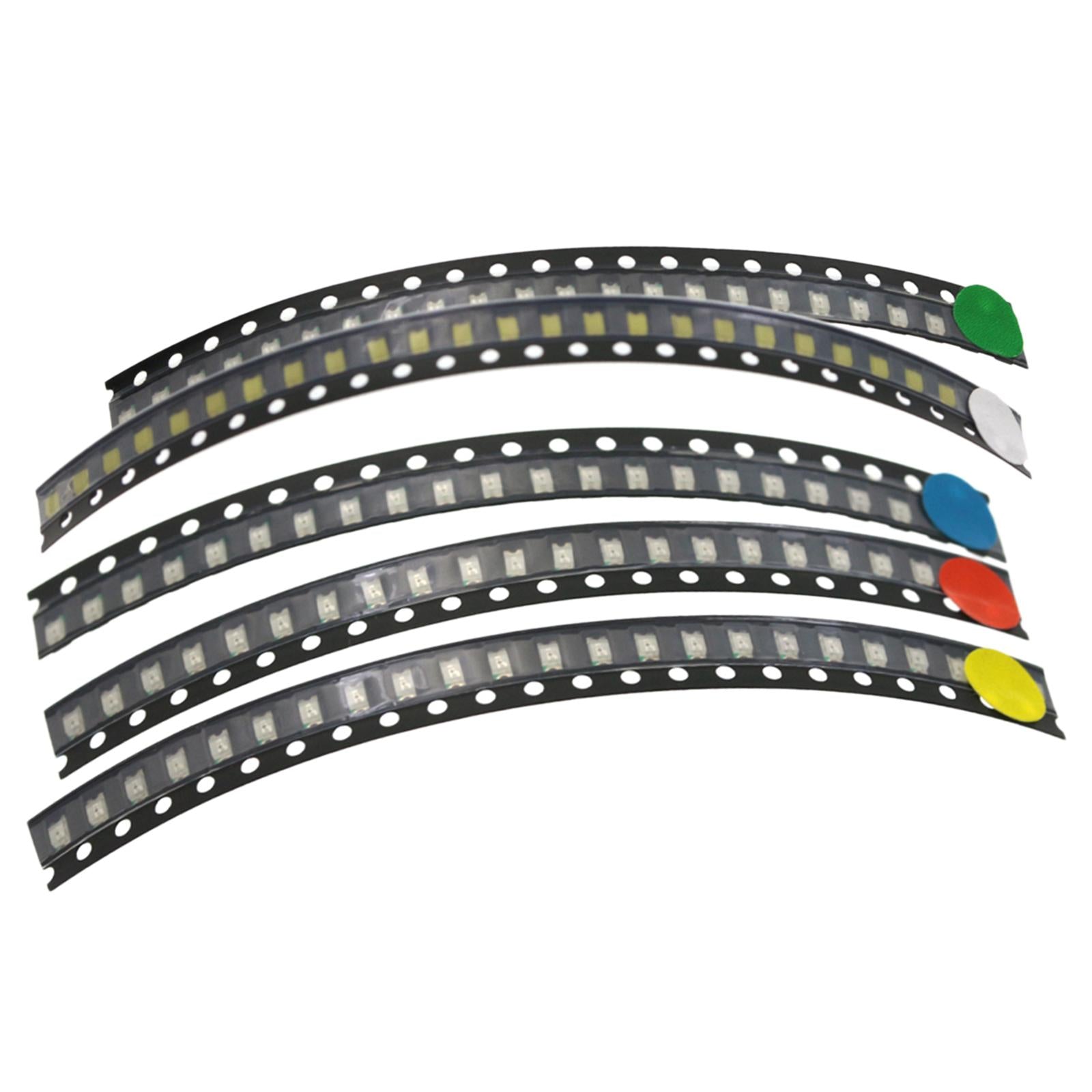 100x SMD LED Diode Lights Electronics Components Light Emitting Diodes 1206