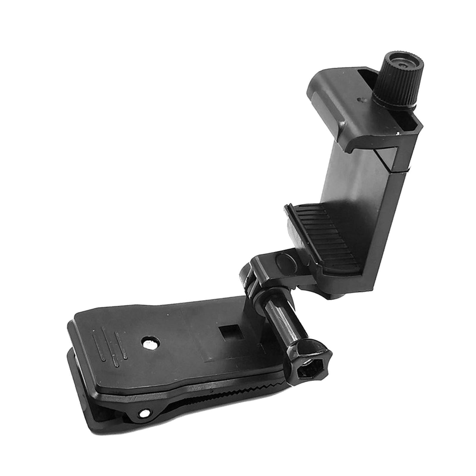 Action Camera Clamp Mount Kit Backpack Strap Clip Holder 360 Degree Rotate