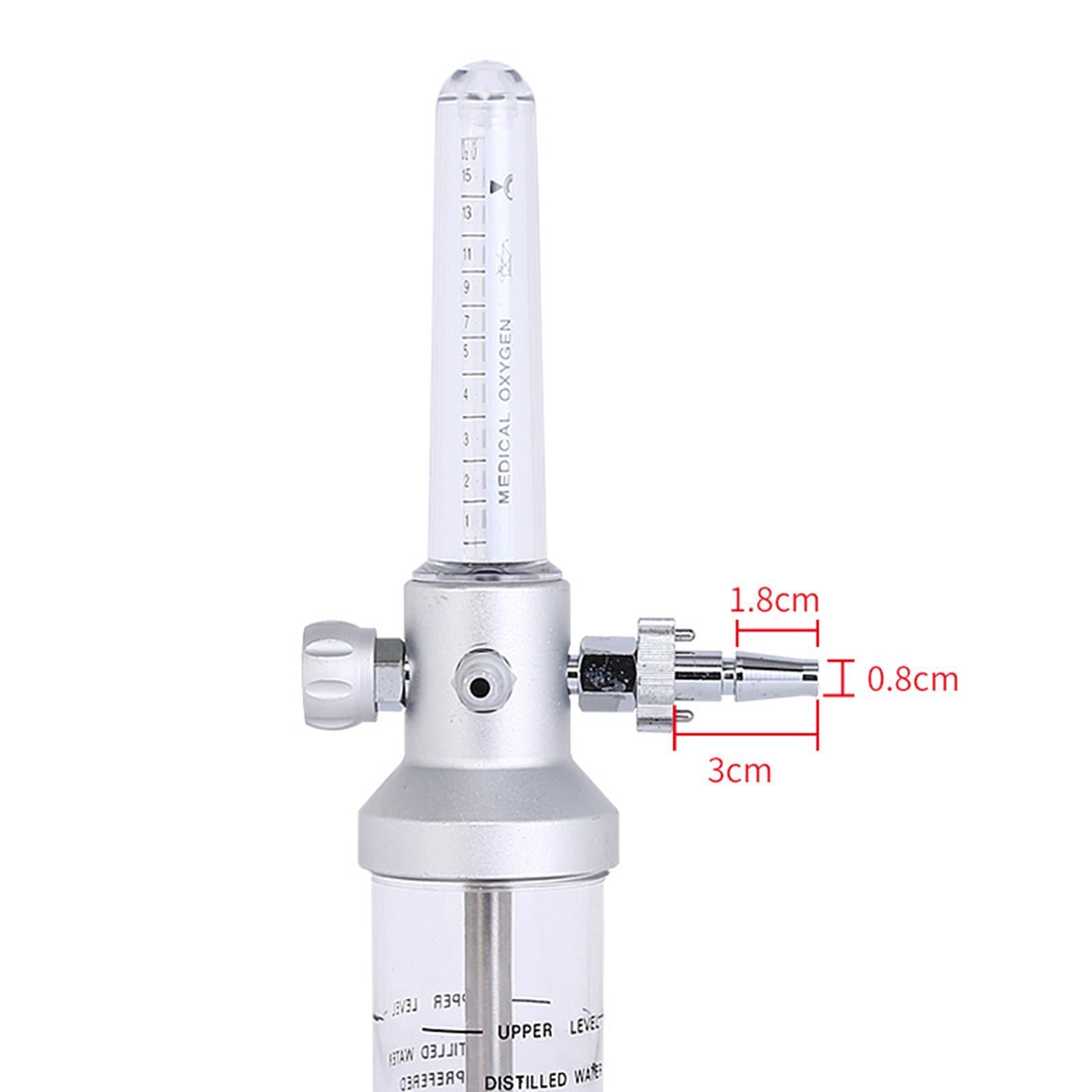 O2 Flow Meter Absorber Inhalator Pressure Gauge Pressure Reducing Regulator