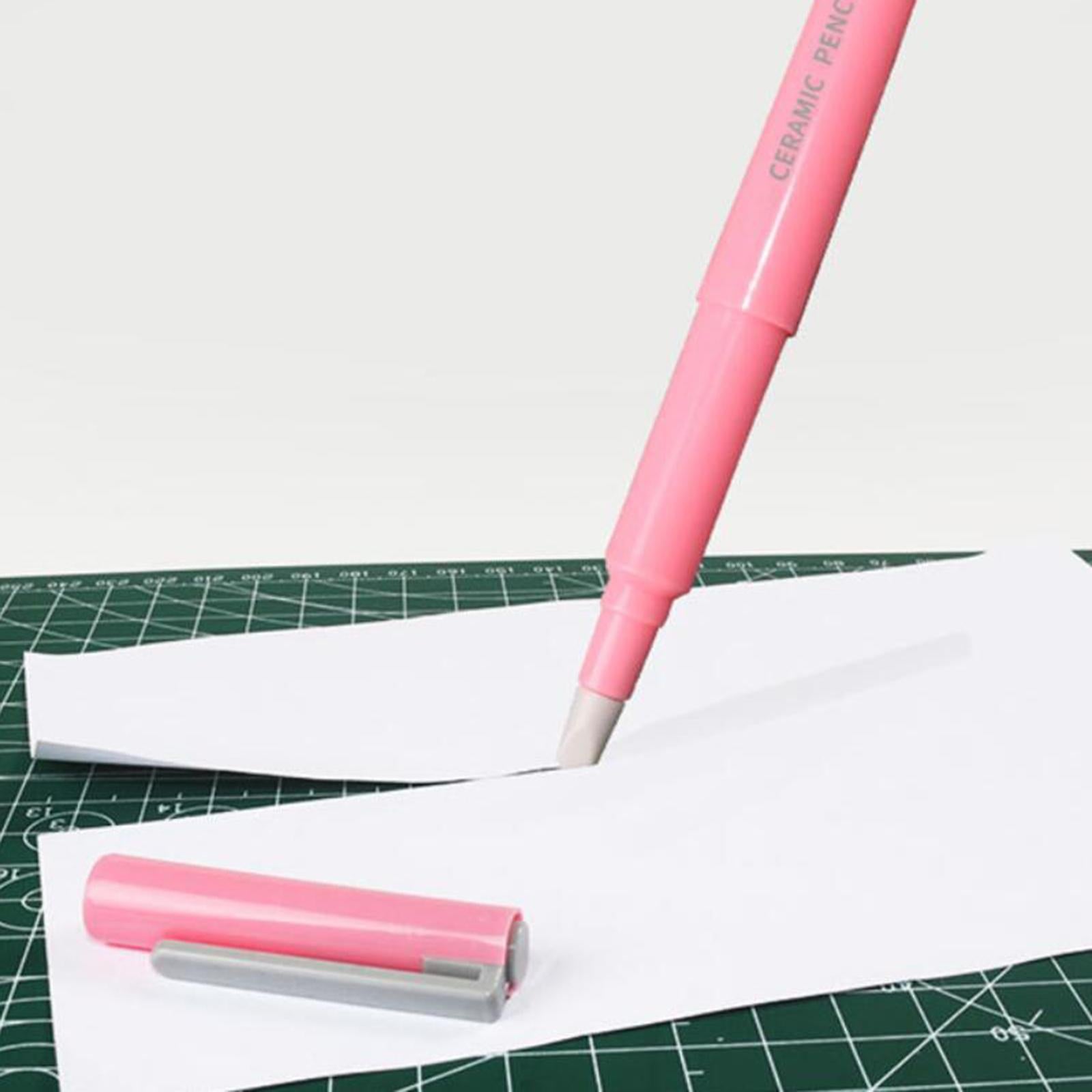 5D DIY Diamond Painting Parchment Paper Cutter Ceramic Blade Cutter Pink