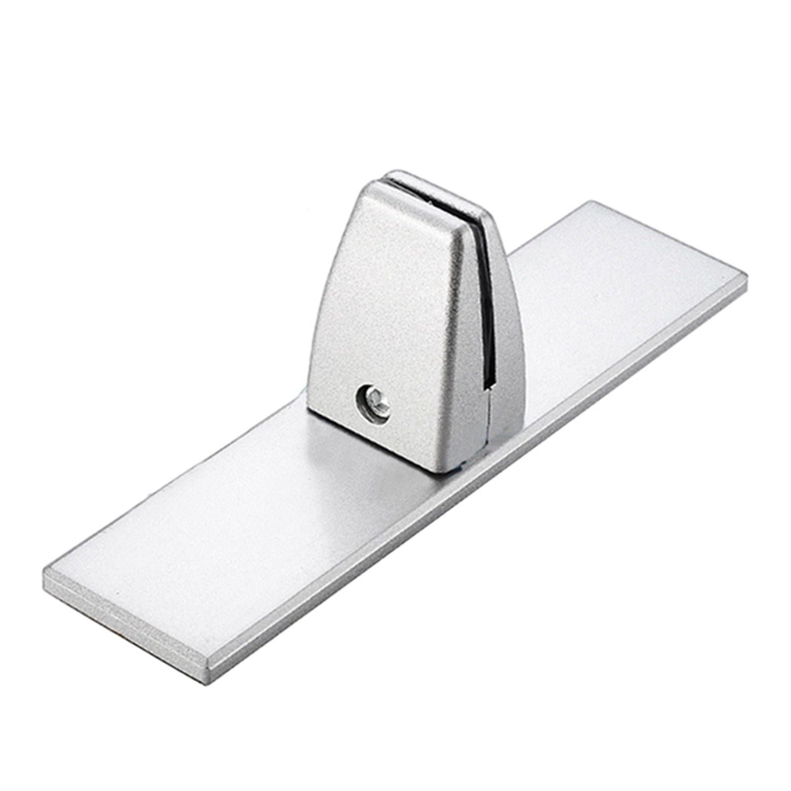 Office Desktop Partition Bracket Screen Clamp Clips No Drilling Silver