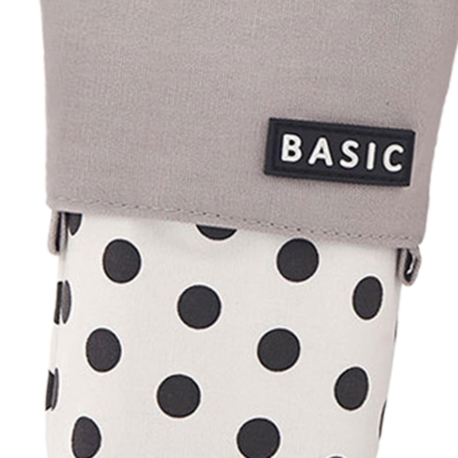 Pencil Telescopic Holder Bag Portable Canvas Cosmetic Pouch Black Wave Point