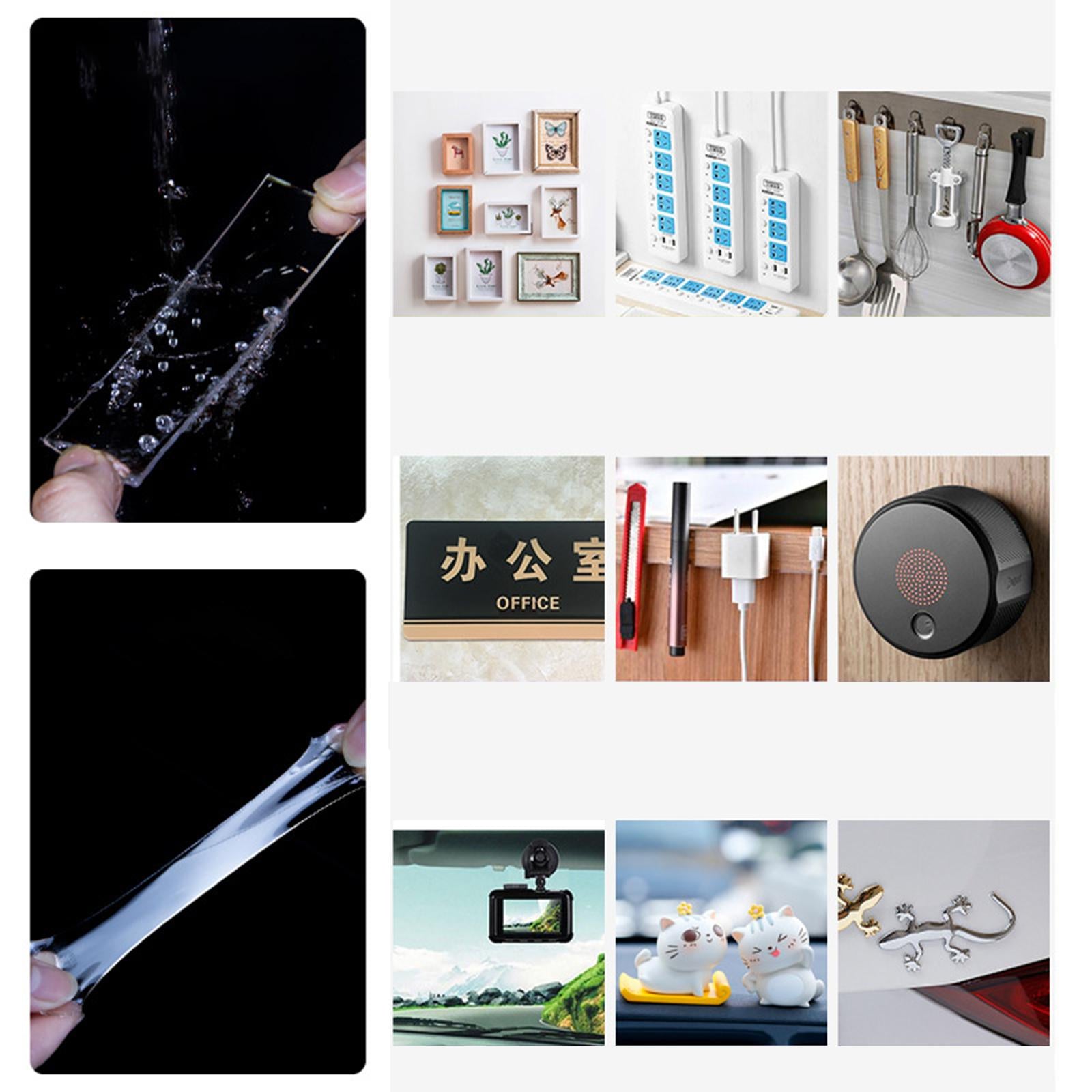 Multipurpose Double Sided Tape Removable Mounting for Home  0.1x300x0.7cm