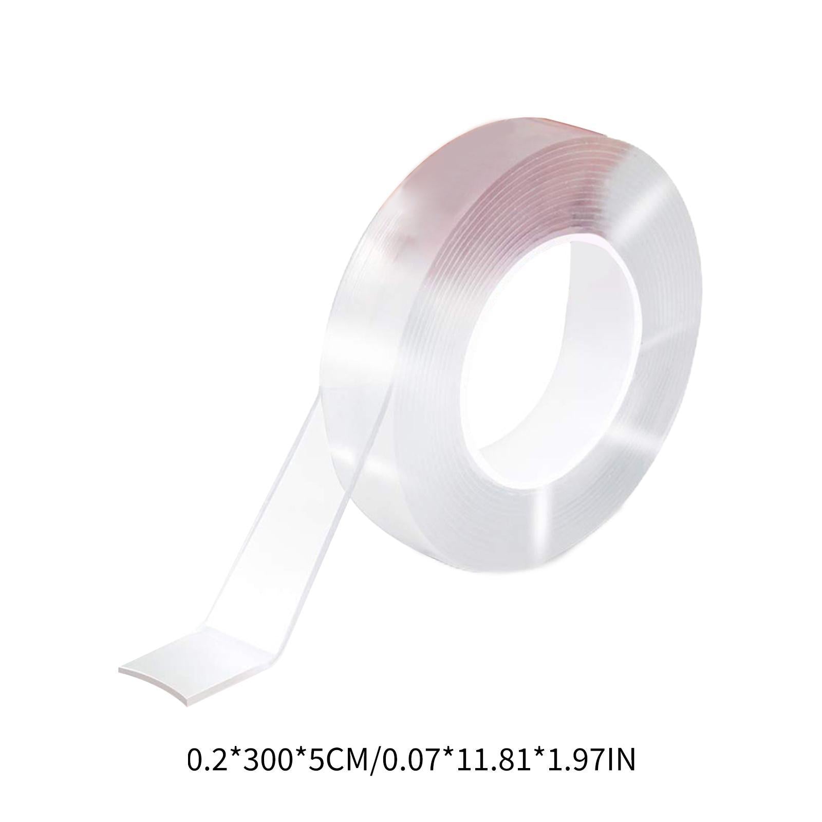 Multipurpose Double Sided Tape Removable Mounting for Home  0.2x300x5cm
