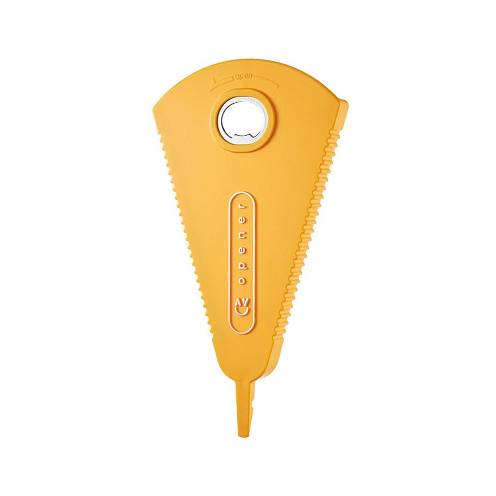 Portable Bottle Opener Beer Bottle Opener Can Opener for Cafe KTV Yellow