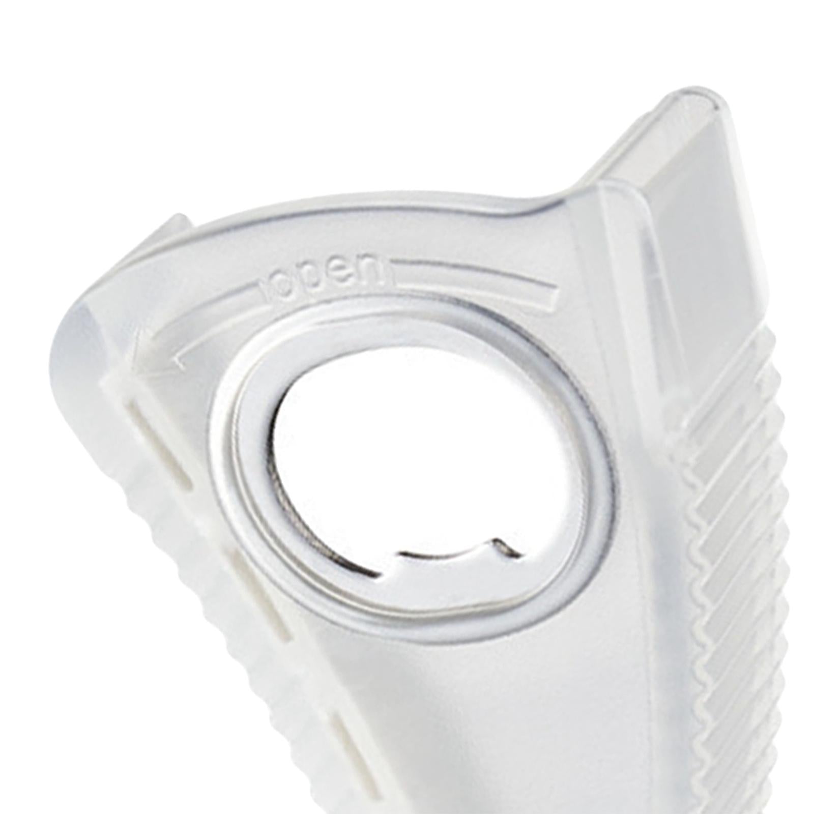 Creative Bottle Opener Non-Slip Kitchen Tools Protable for Office Home Transparent