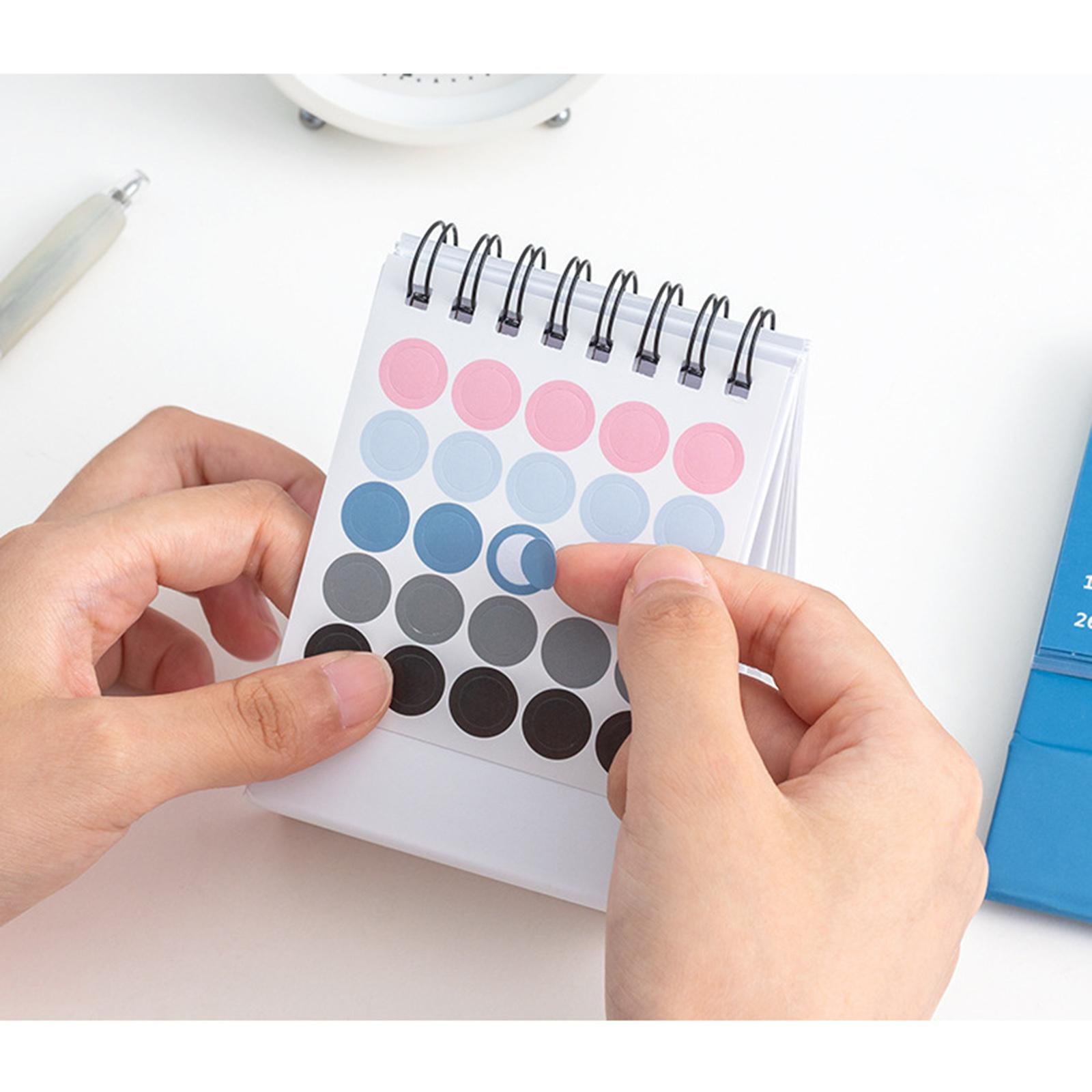 Desktop Calendar Table Work Top Planner Organizer for Home Office White