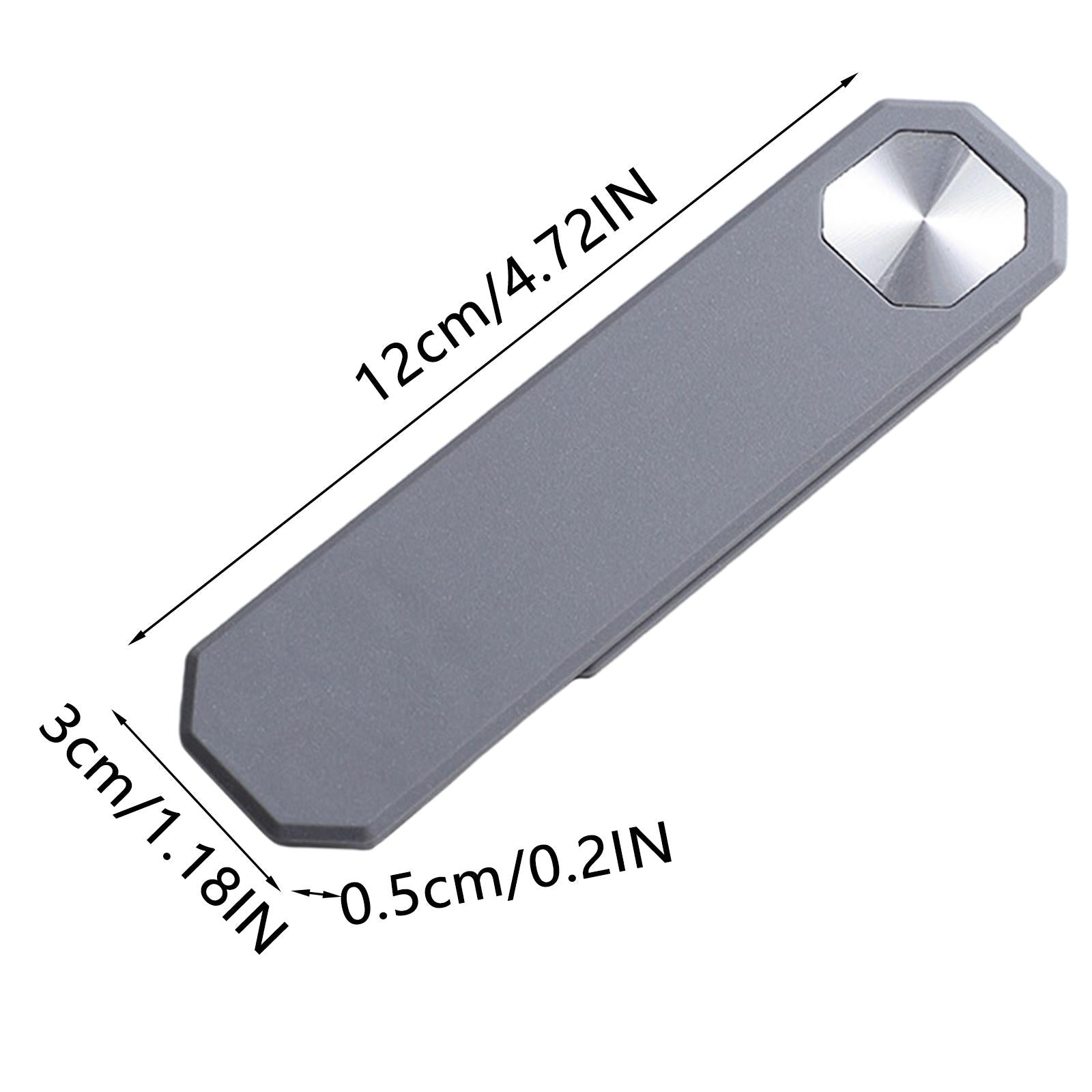 Expansion Laptop Phone Bracket Side Phone Holder for Computer Phone Gray