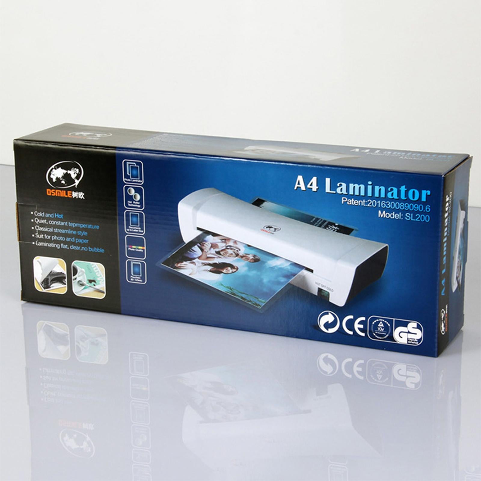 A4 Document Thermal Laminating Machine Laminator for l Home Office School US