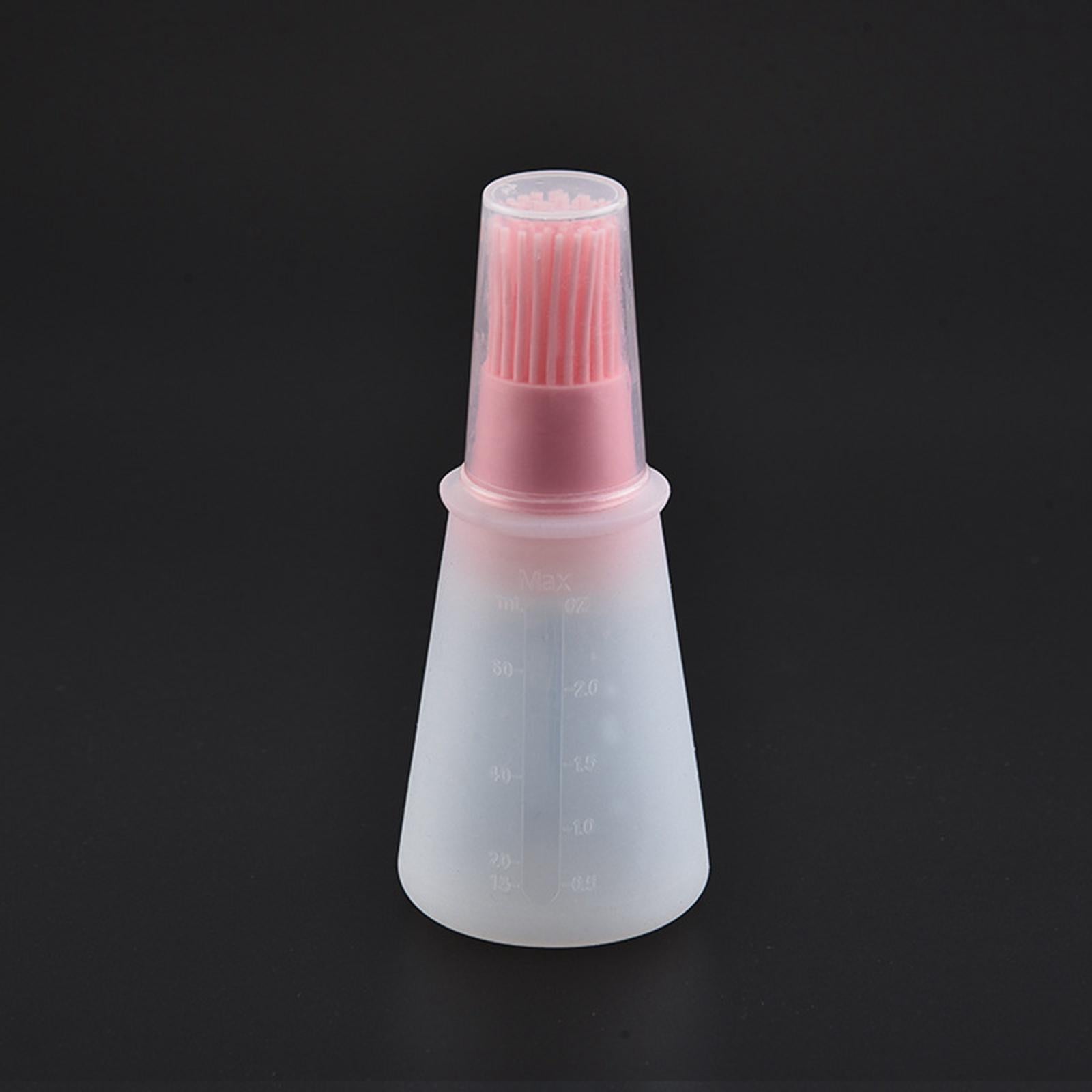 BBQ/Pastry Basting Brushes Oil Dispenser Bottle High Temperature for Kitchen Pink