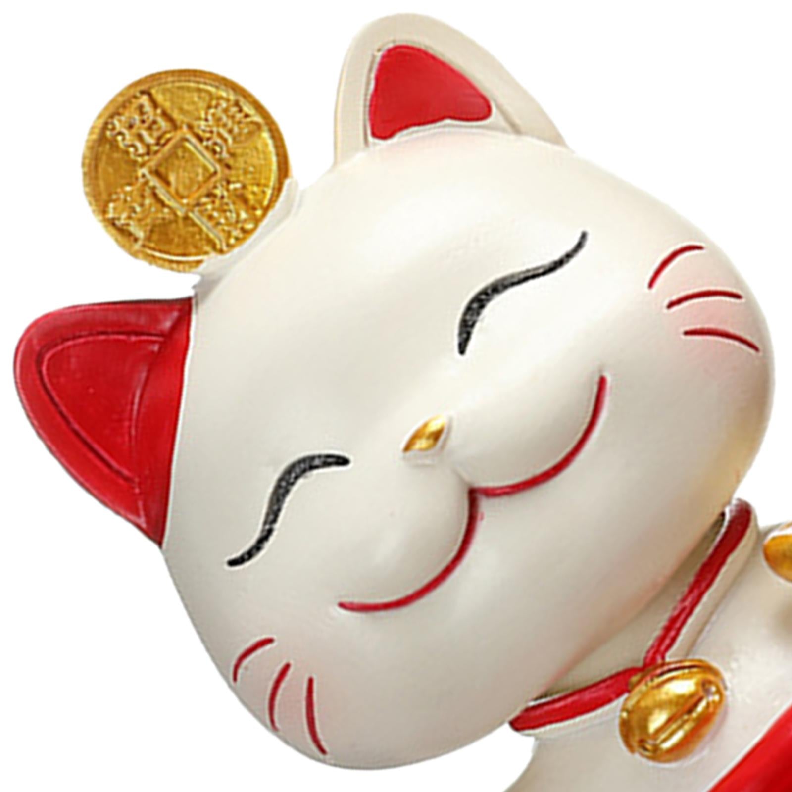 Funny Solar Chubby Lucky Cat Bobble Head Doll for Car Dashboard Decoration