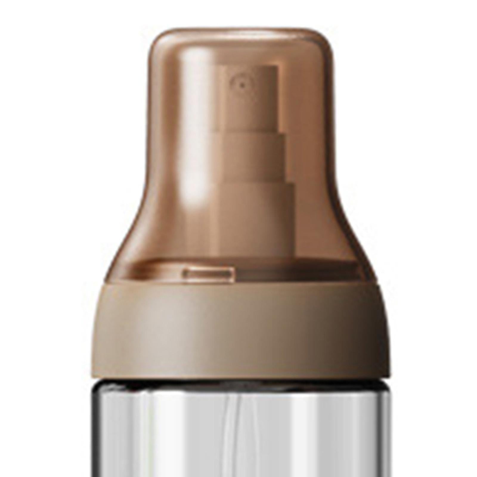 Portable Glass Oil Sprayer Kitchen Supplies for Barbecue Vinegar Sauce 125ML brown