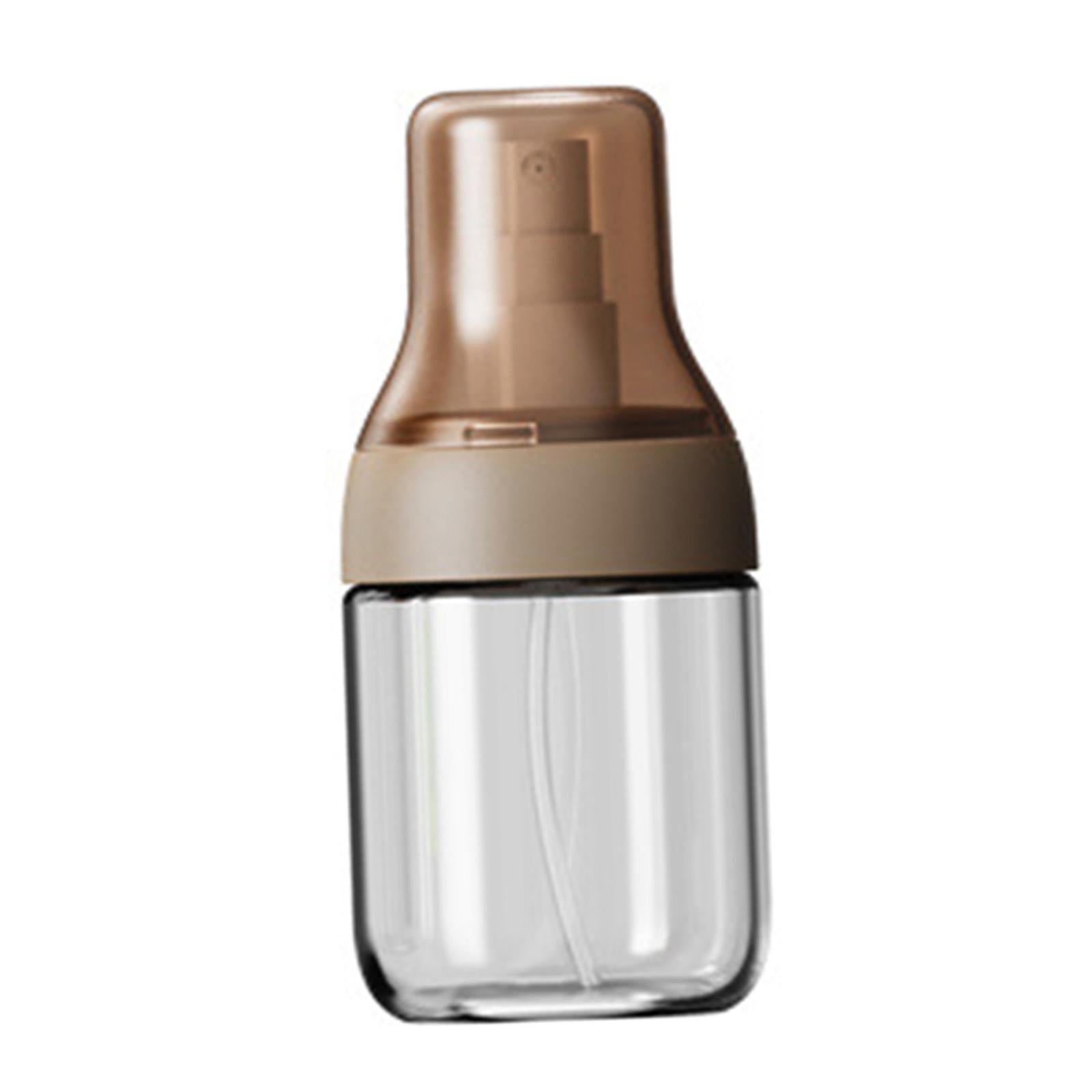 Portable Glass Oil Sprayer Kitchen Supplies for Barbecue Vinegar Sauce 125ML brown