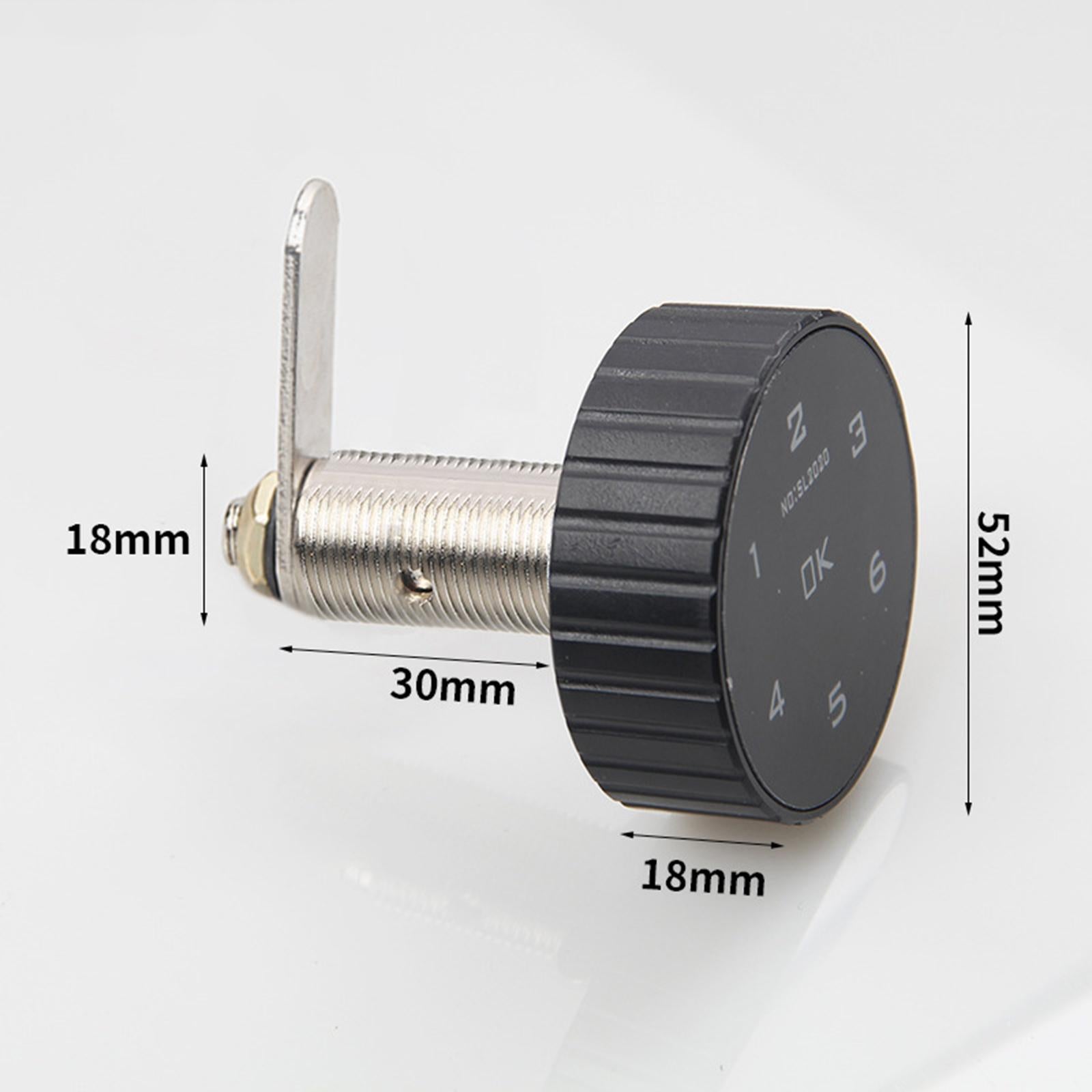 Digital Electronic Coded Lock for Mailbox Cabinet Door Sauna Drawer Security 30cm Mailbox Lock