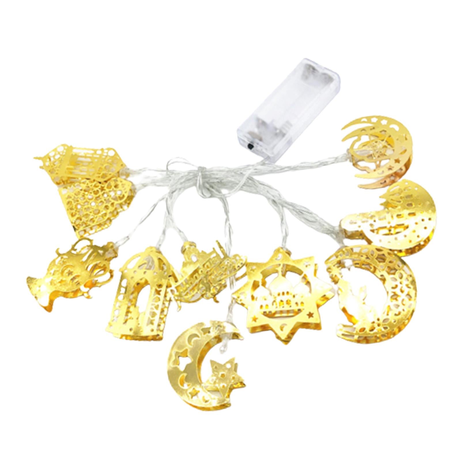 Eid Decoration Light Ramadan Decor Light Curtain Light for Patio 3 Meters