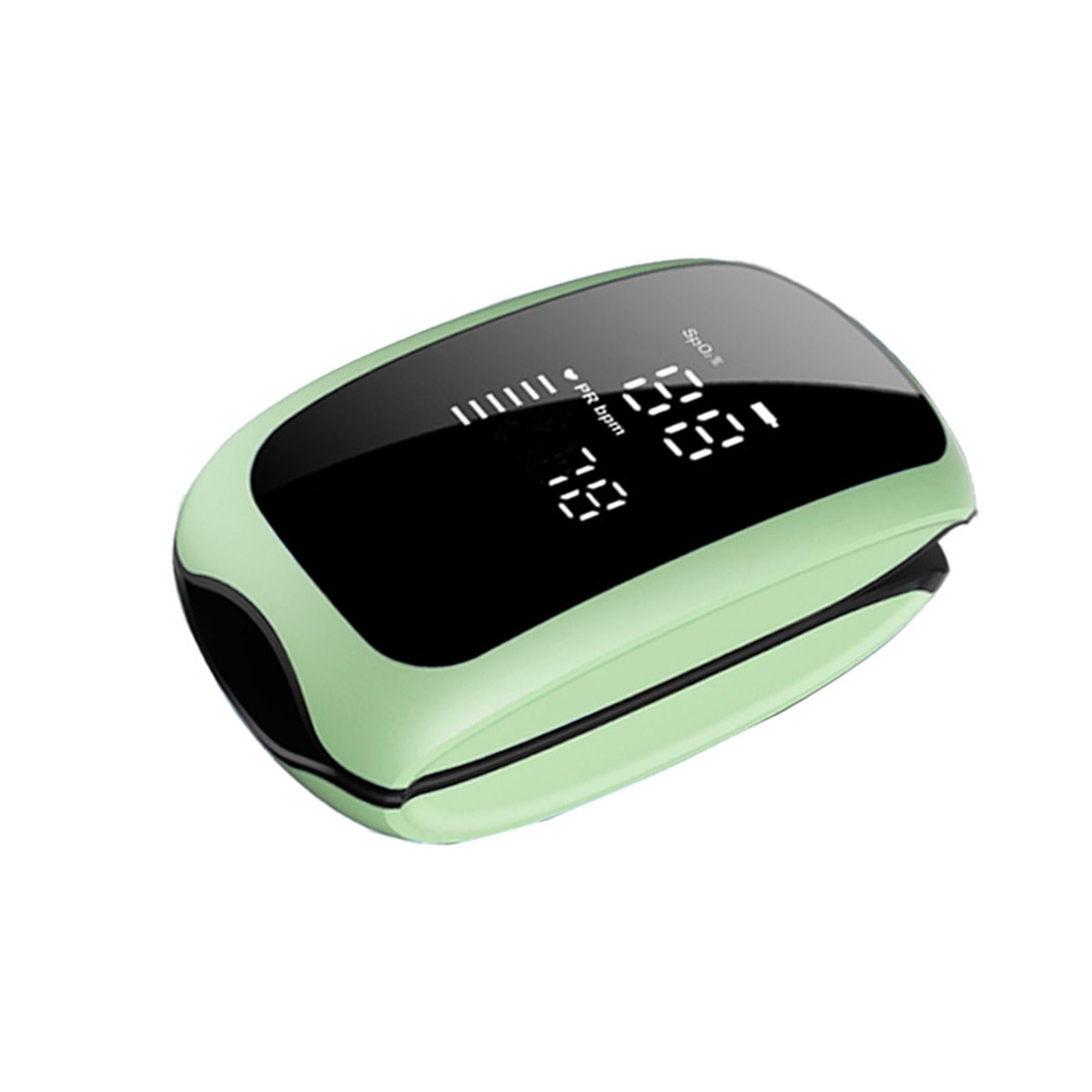 Portable Fingertip Pulse Oximeter Blood Oxygen Saturation Monitor  Green