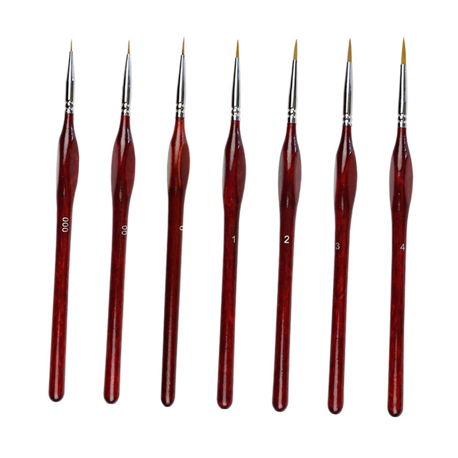 Drawing Hook Line Pen Craft Kit for Oil Painting Scale Model Painting  7pcs
