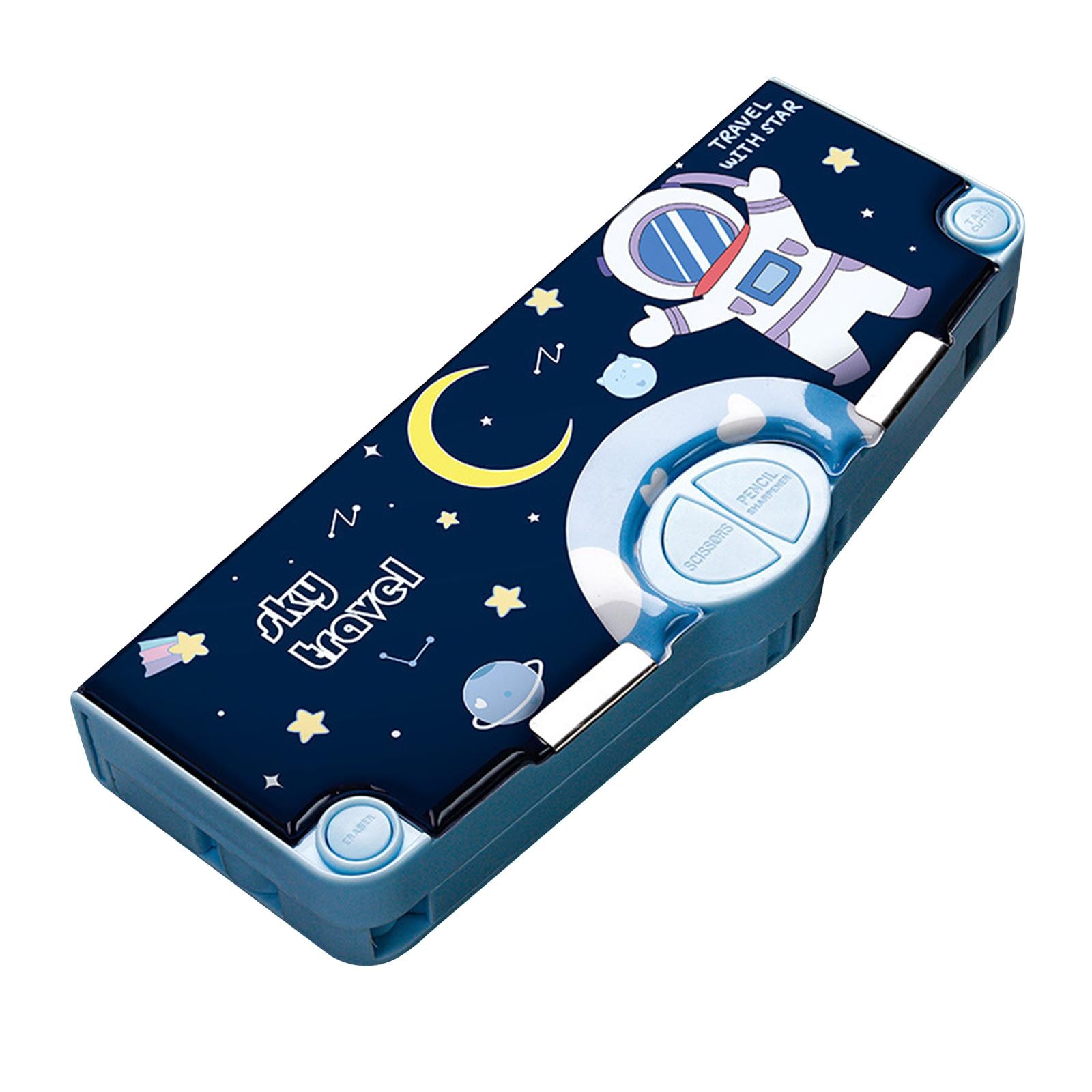 Cute Pencil Box Pencil Case for Student Gift School Supplies Middle School Astronaut
