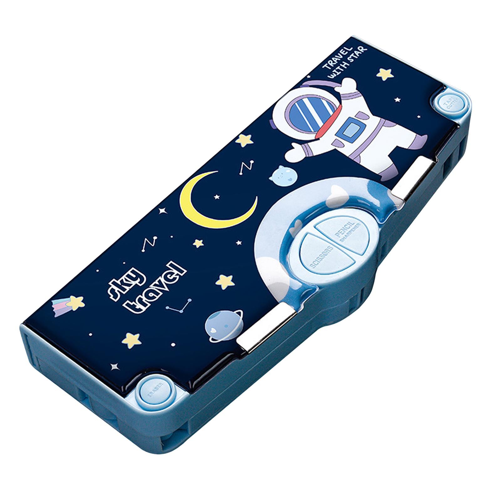 Cute Pencil Box Pencil Case for Student Gift School Supplies Middle School Astronaut