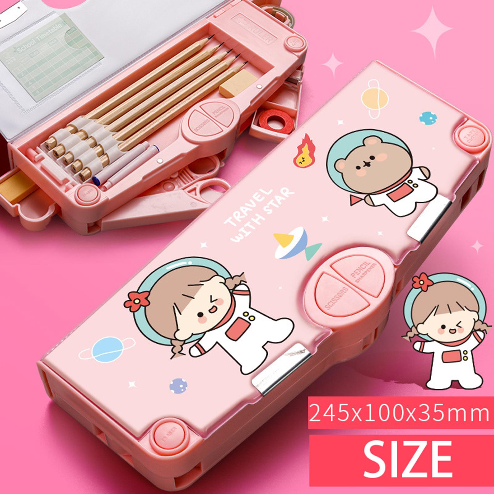Cute Pencil Box Pencil Case for Student Gift School Supplies Middle School Cute Girl