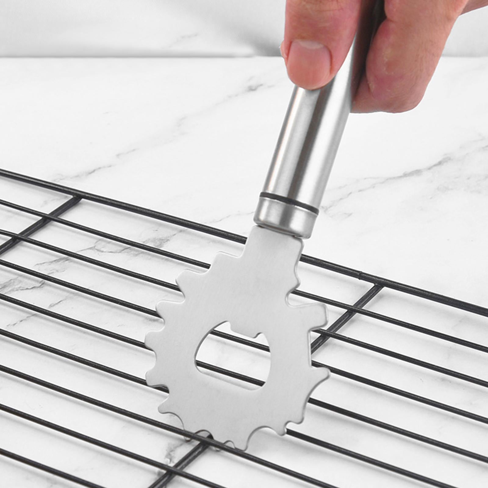 3x Grill Scraper Tool Cleaning Universal Scrubber for Cooking Outdoor BBQ