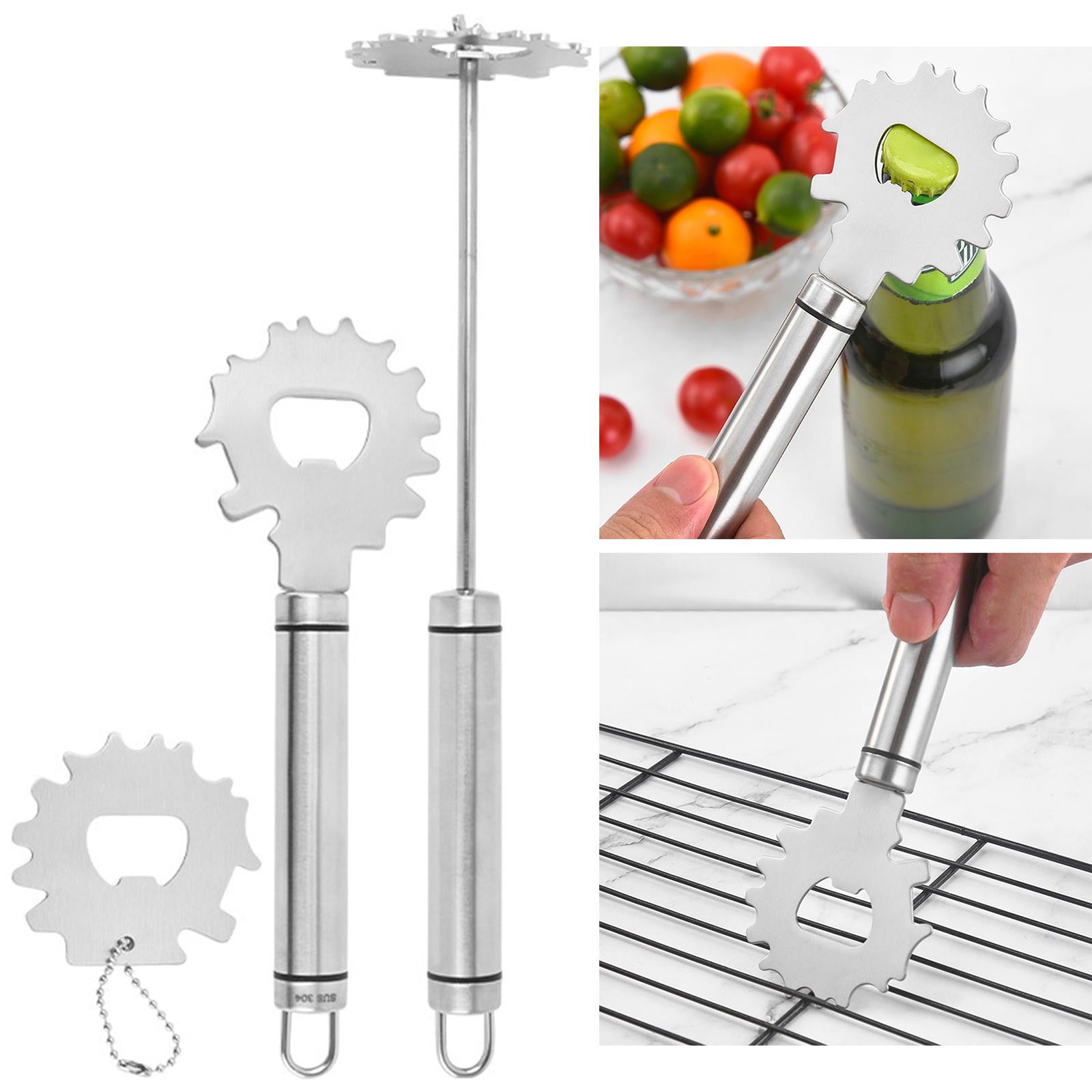 3x Grill Scraper Tool Cleaning Universal Scrubber for Cooking Outdoor BBQ
