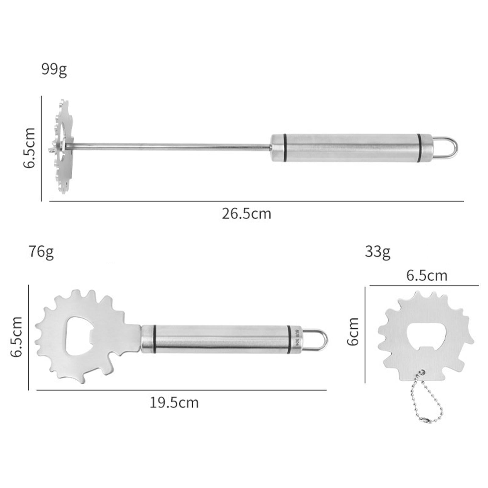 3x Grill Scraper Tool Cleaning Universal Scrubber for Cooking Outdoor BBQ
