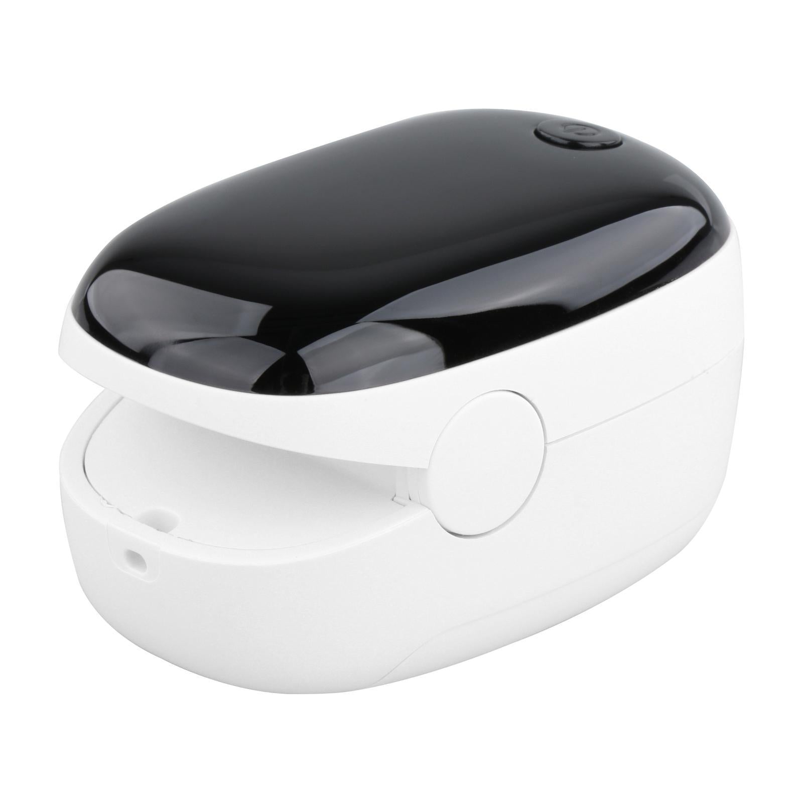 Household Fingertip Oximeter Blood Oxygen Monitor Battery Powered for Office White