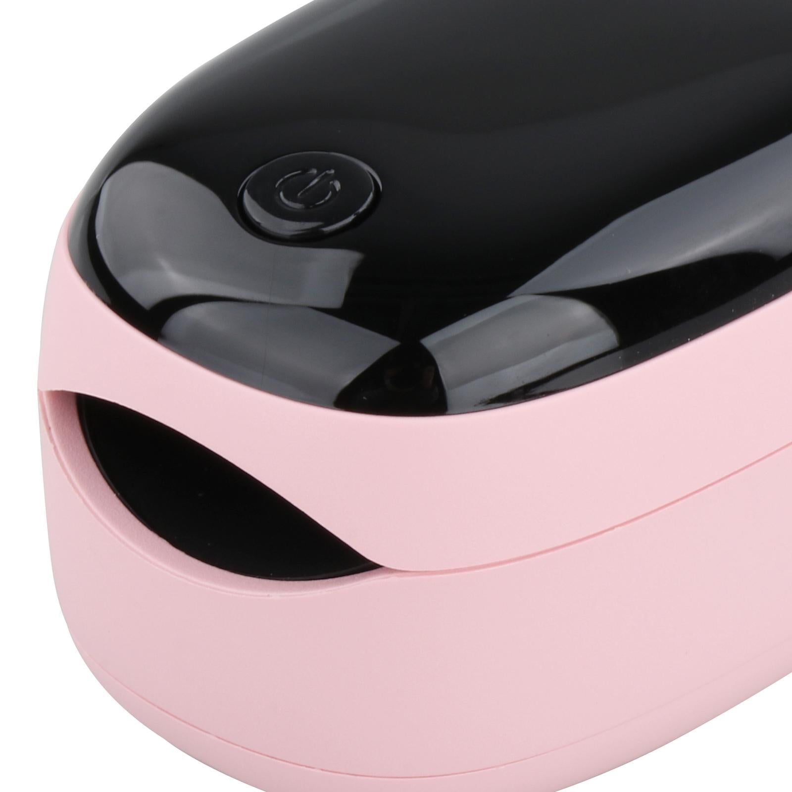 Household Fingertip Oximeter Blood Oxygen Monitor Battery Powered for Office Pink