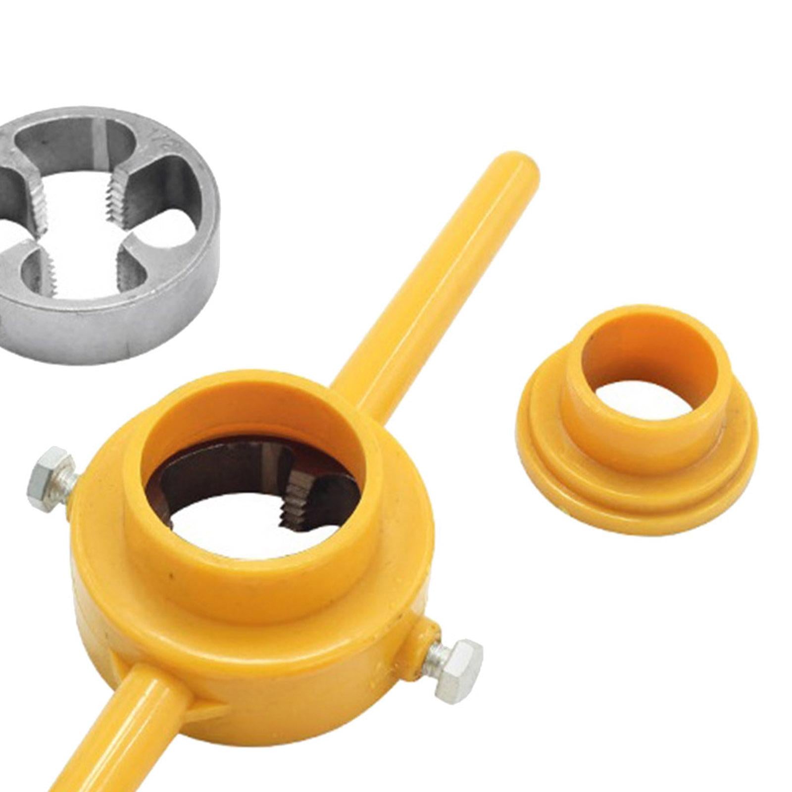 Thread Maker Tools Kit NPT Die Set 1/2 Inch 3/4 Inch 1 Inch For Pumps Pipes