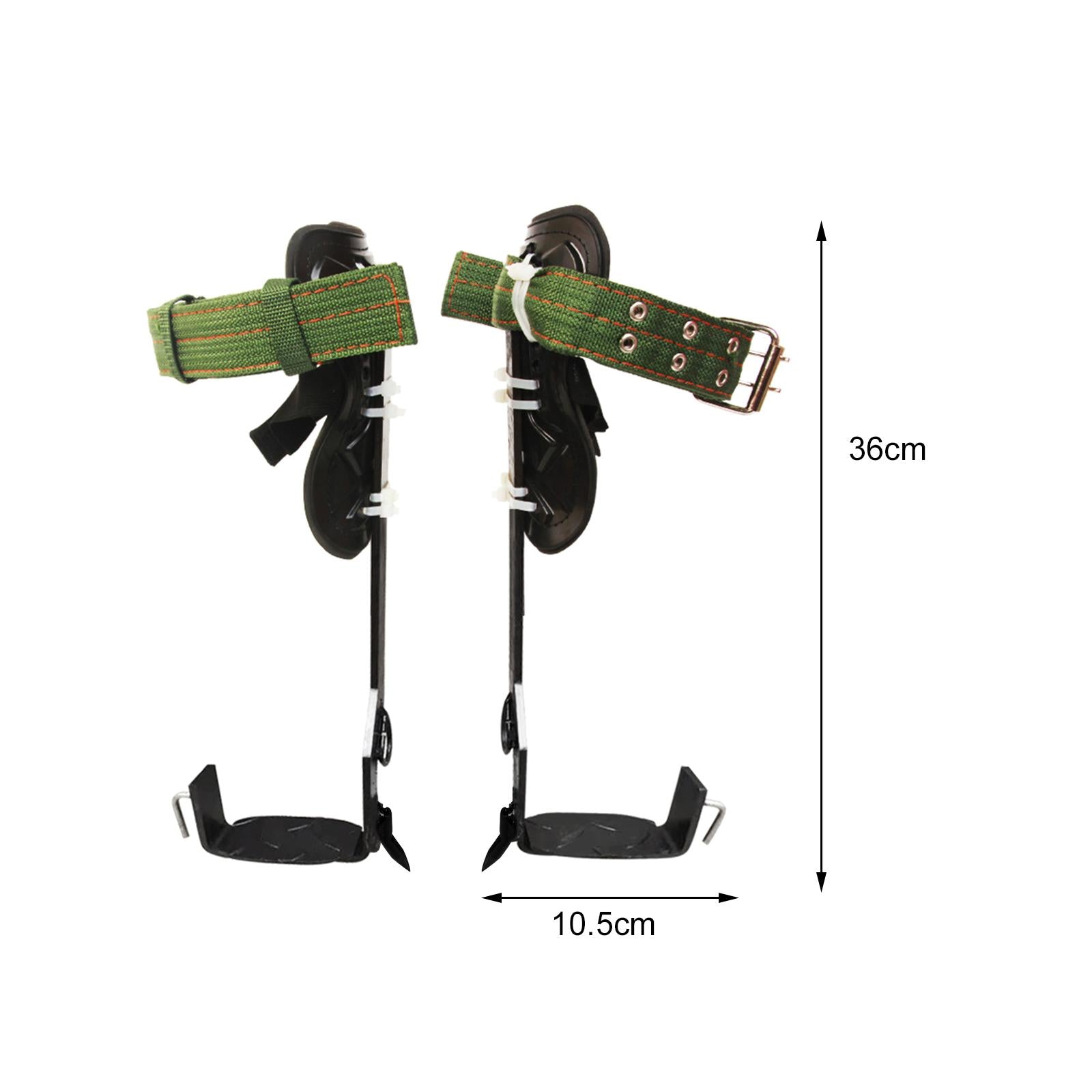 Tree Climbing Spike Set W/ Lanyard Wear-Resistant Anti Slip for Outdoor 1 Tooth