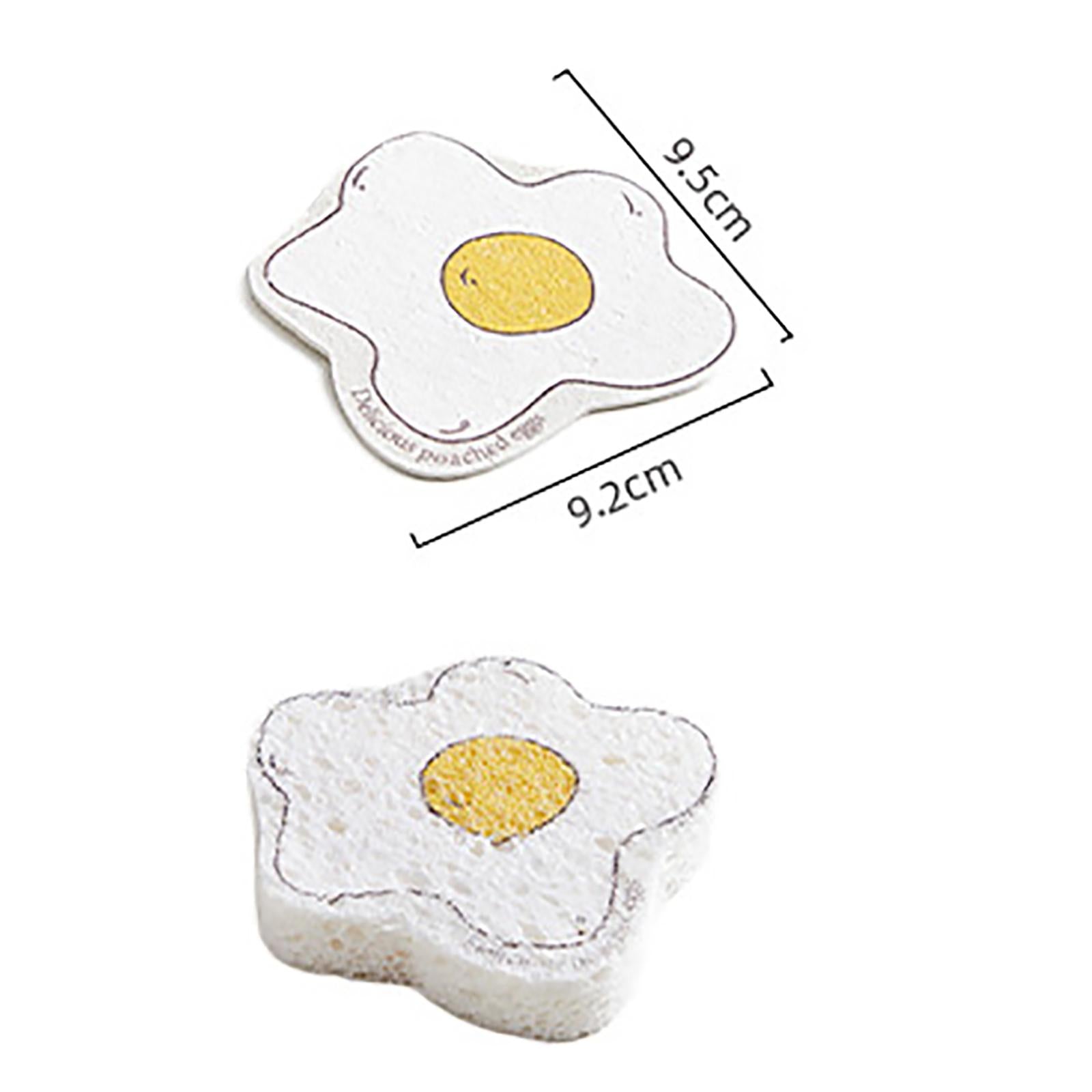 Non Stick Scrub Sponge Reusable Multifunctional for Bathroom Dish Pans Egg