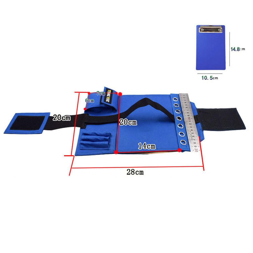 Aviation Aviators Pilot Style Kneeboard VFR IFR Clipboard Bag Blue