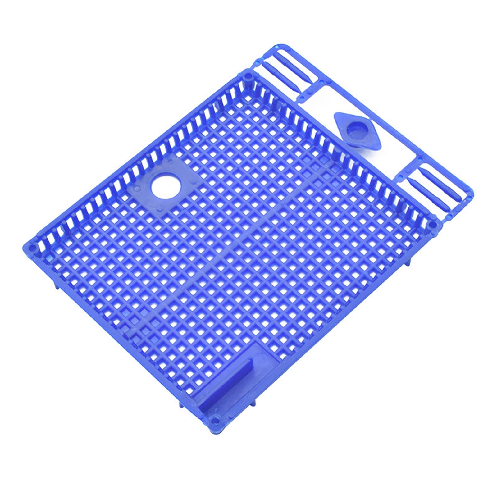 Queen Bee Isolator Introducing Cage Plastic Equipment Reusable Beekeeping Blue