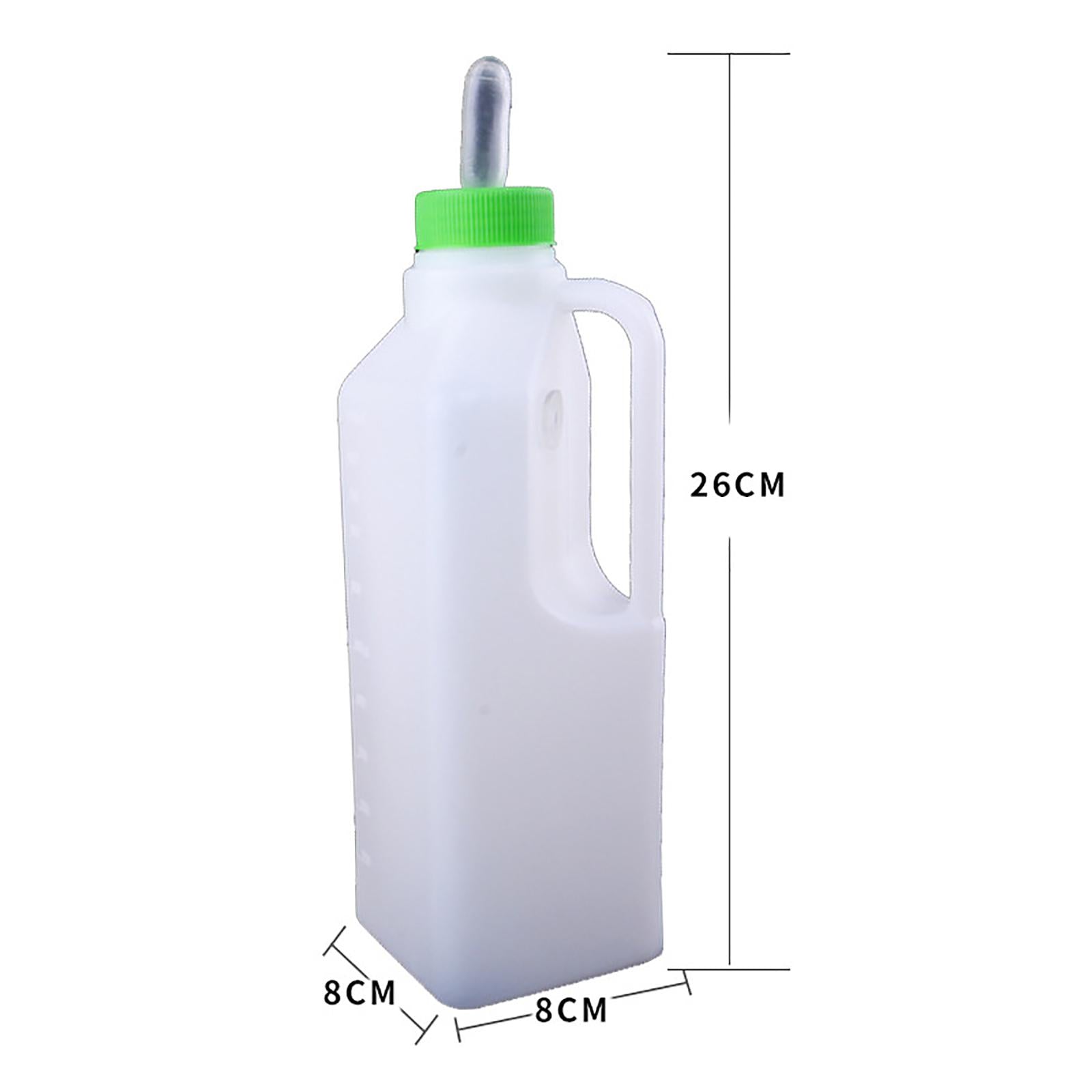 850ml Lamb Milk Bottle with Scale for Nursing Feeding Equipment Farm Animal 10 nipples