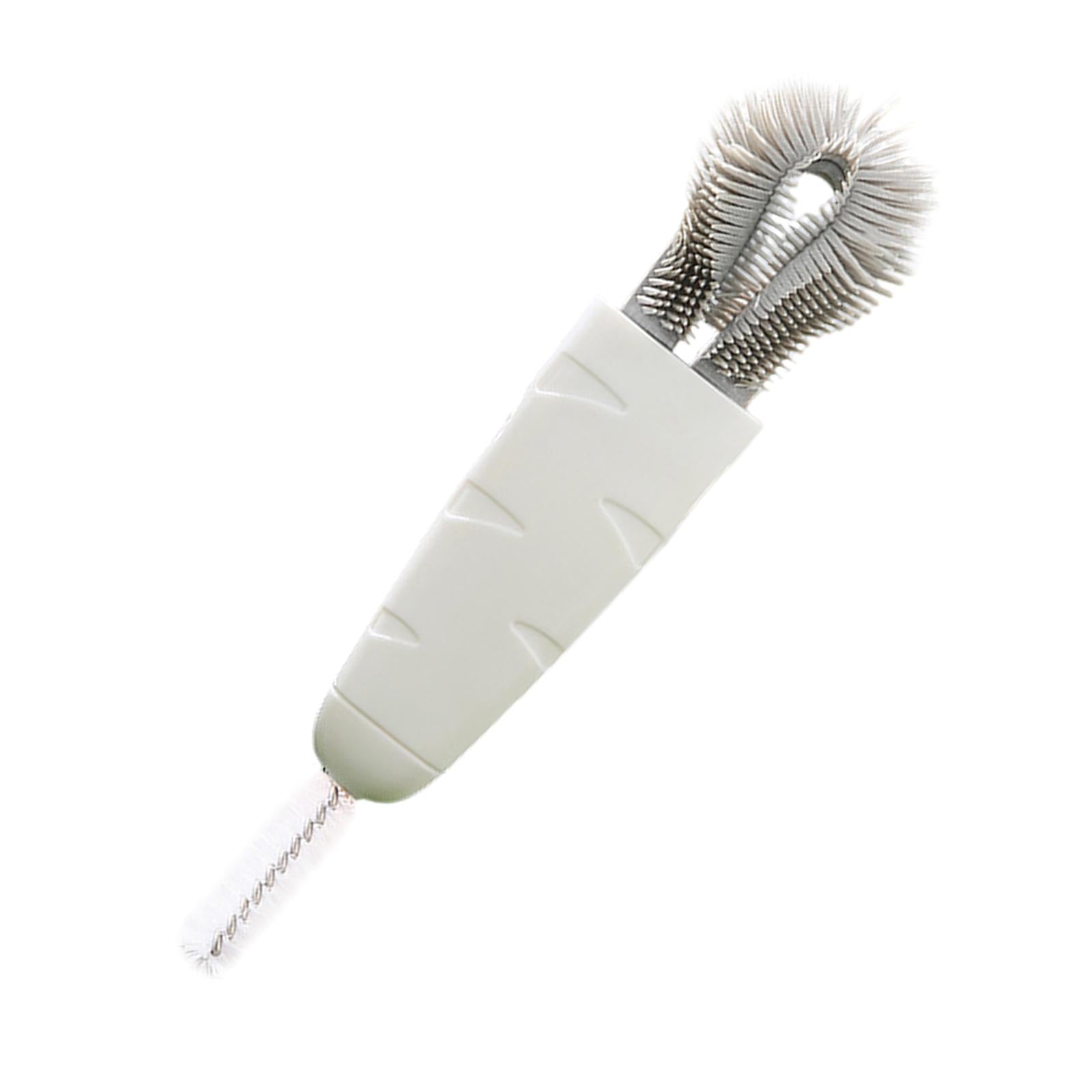 Creative Carrot Shape Cup Brush for Bottle Mouth Cover Gap Corner Cup Lid white radish