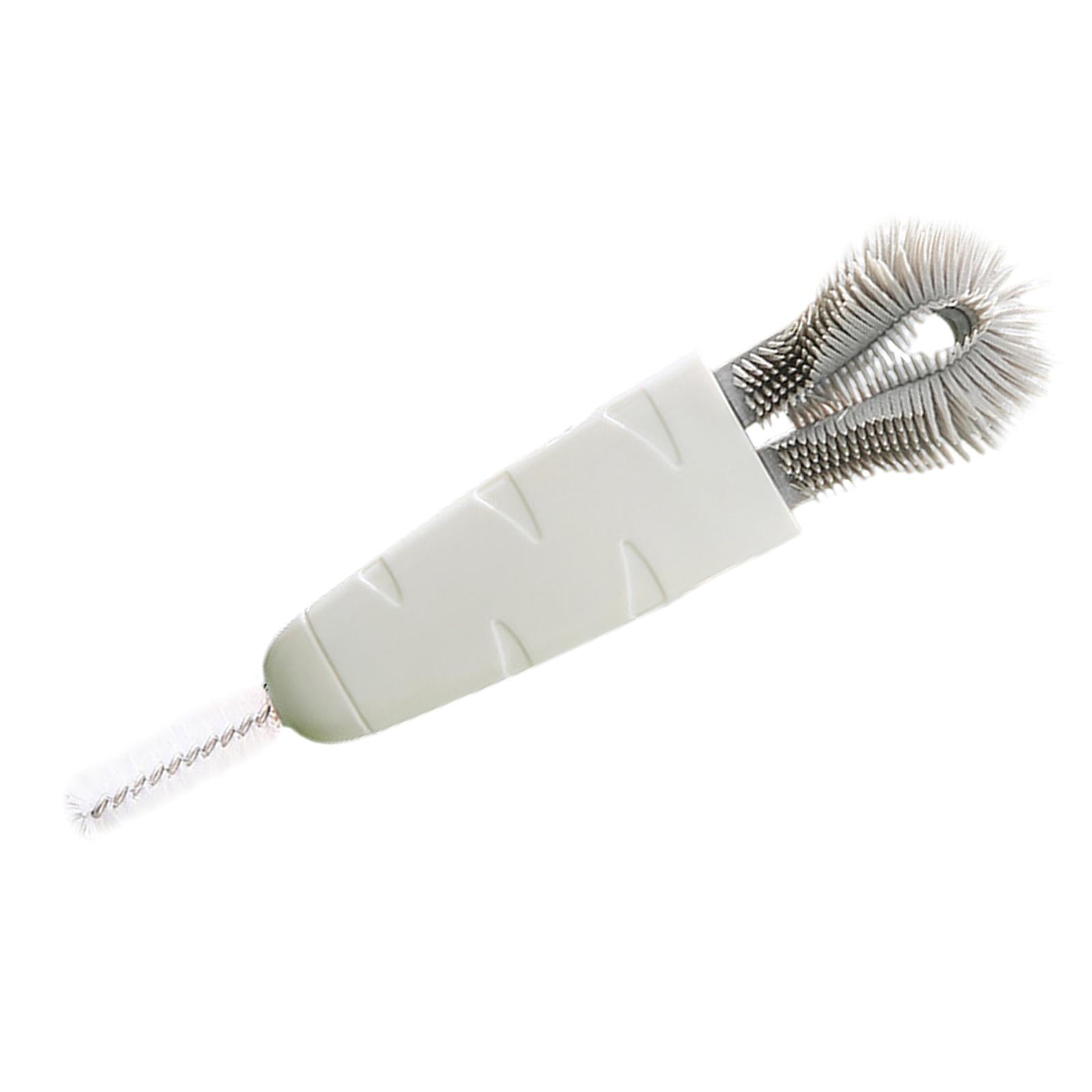 Creative Carrot Shape Cup Brush for Bottle Mouth Cover Gap Corner Cup Lid white radish