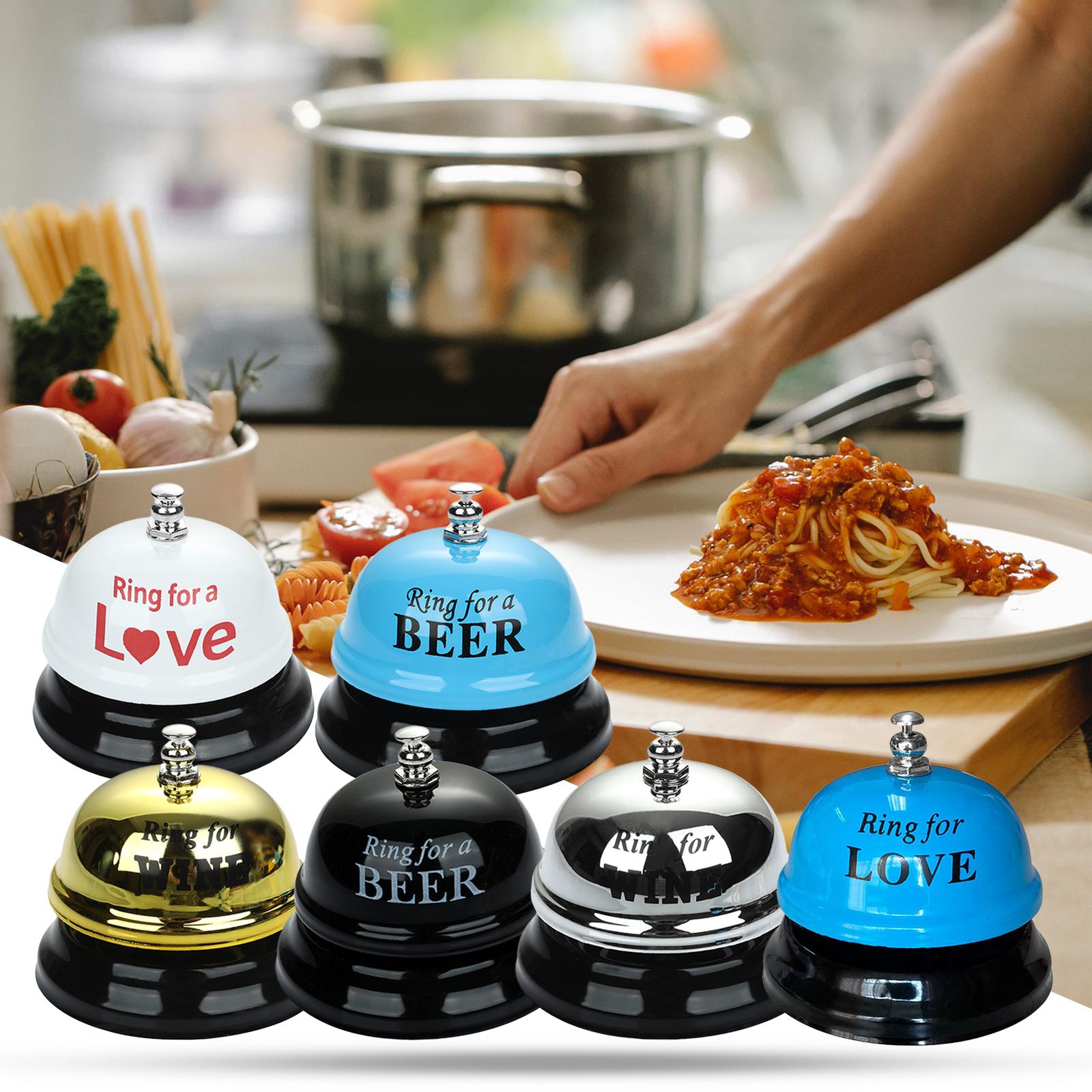Reception Desk Service Bell Restaurant Call Bell Service for Kitchen School White
