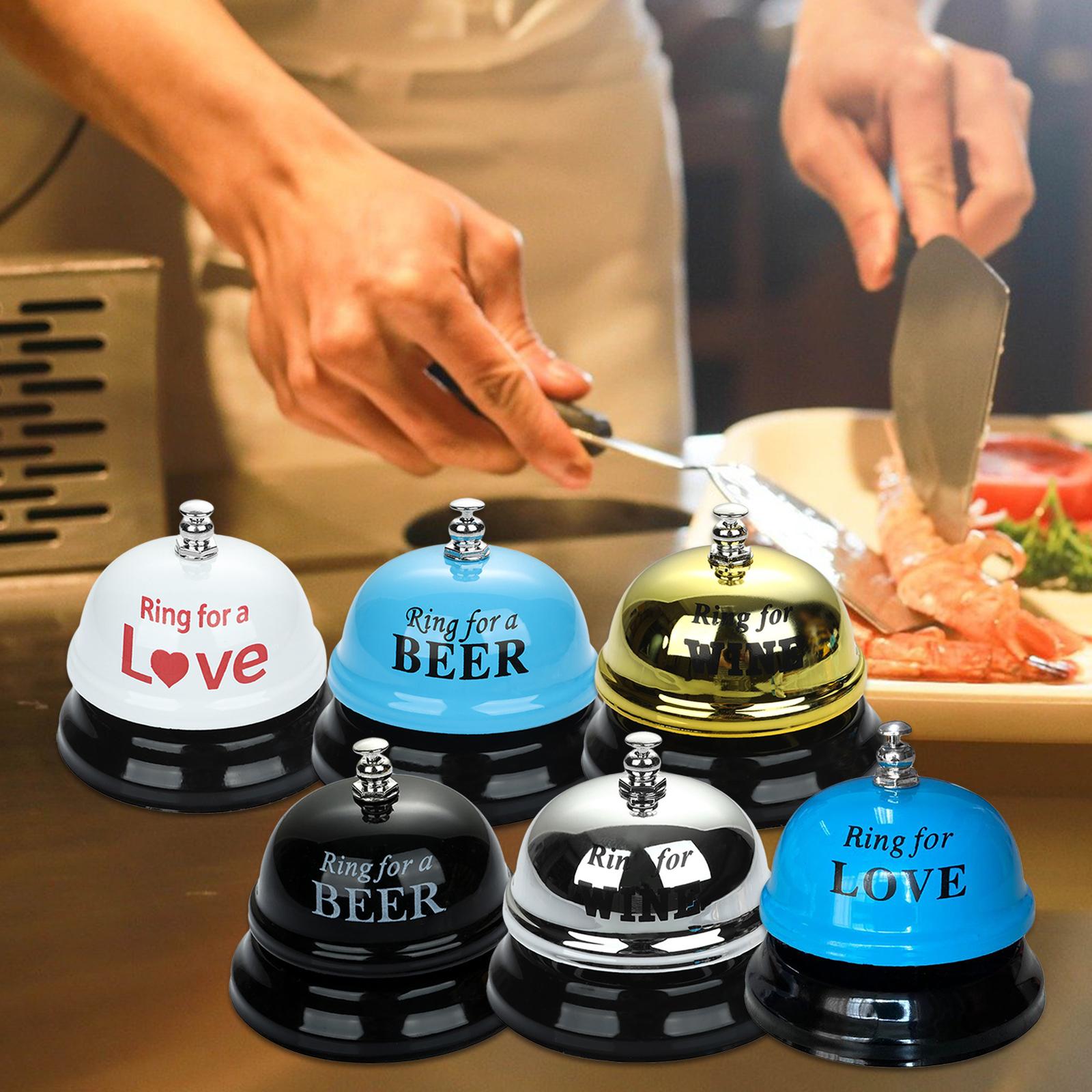 Reception Desk Service Bell Restaurant Call Bell Service for Kitchen School White