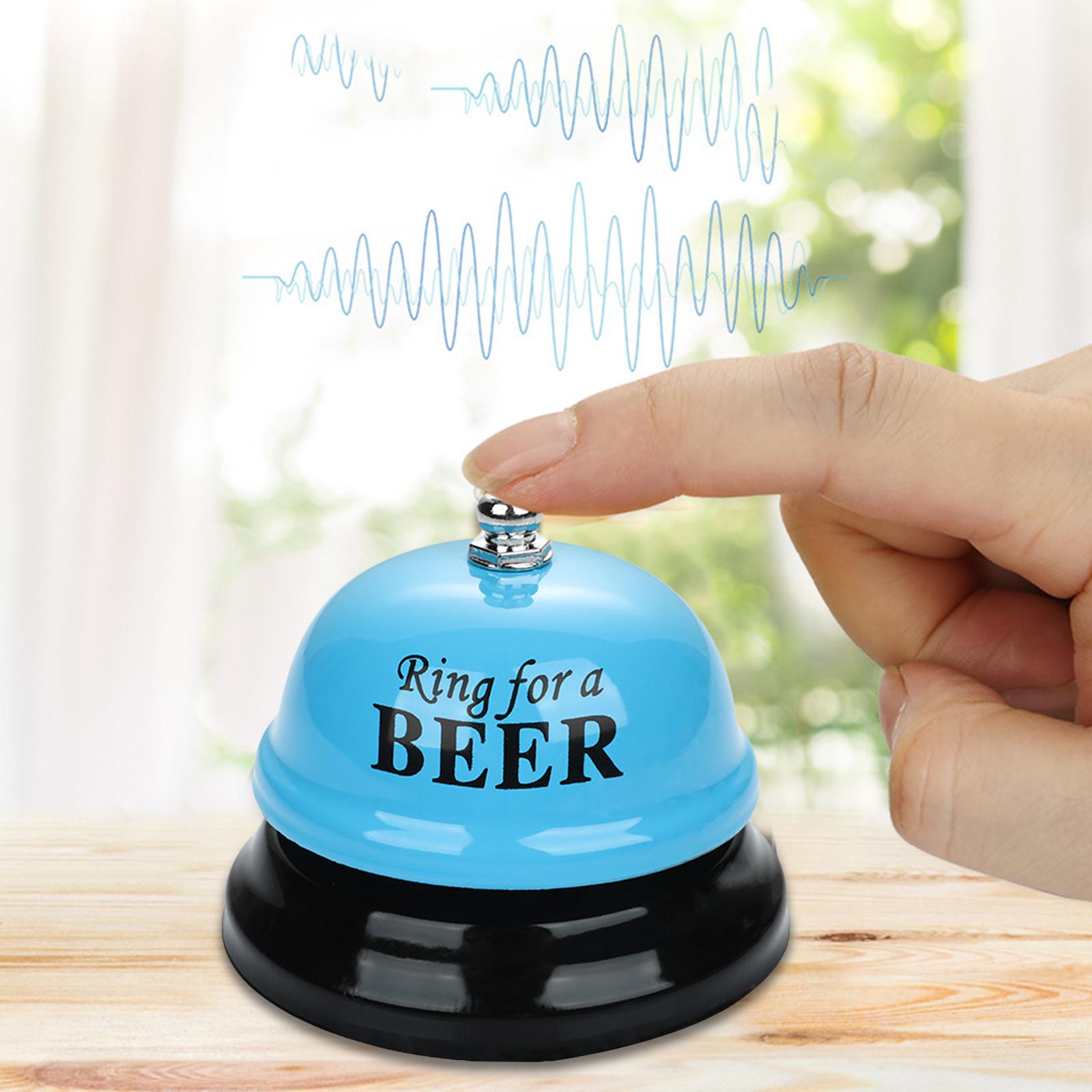 Reception Desk Service Bell Restaurant Call Bell Service for Kitchen School Blue Beer