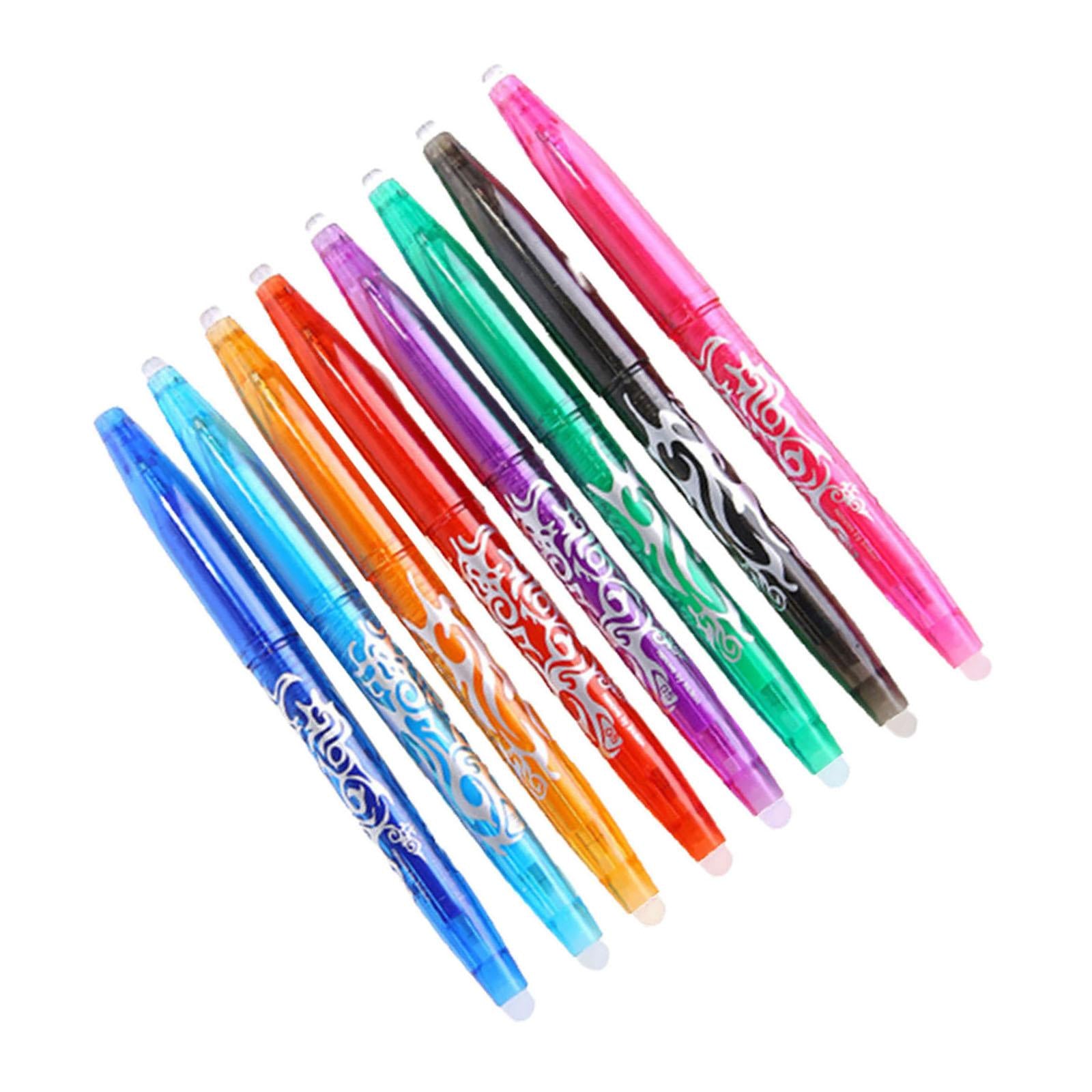8Pcs Erasable Gel Ink Pen for Classroom School Supplies Home Office Products